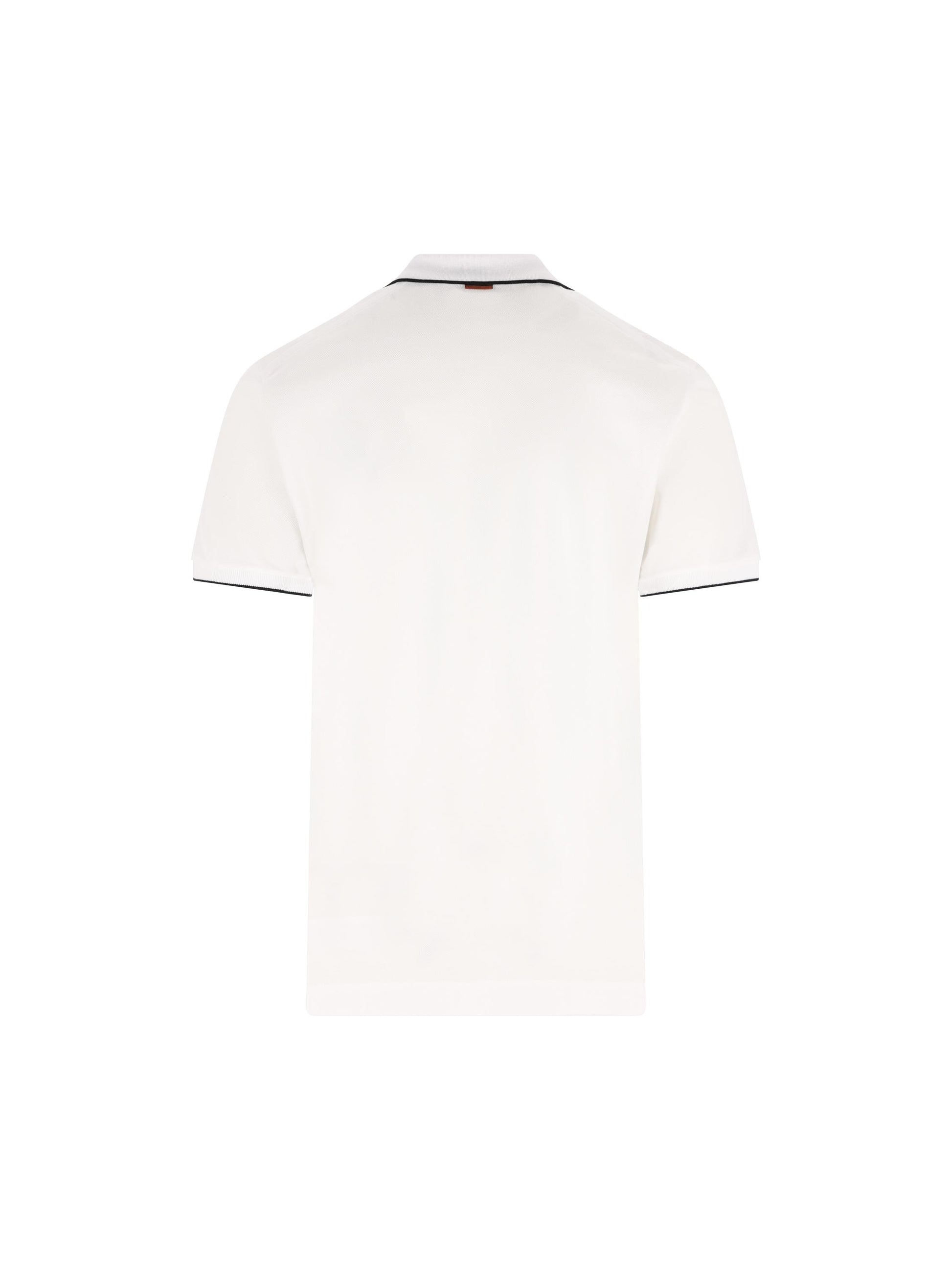 Polo realizzata in cotone. RE7358A5 B746N00 ZEGNA 