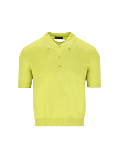 Polo realizzata in lana vergine. UMB993 16HAF01PS PRADA 