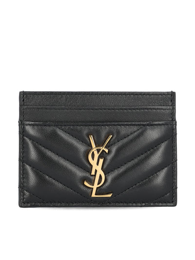 Porta carte realizzato in pelle. 423291 AAA441000 SAINT LAURENT 