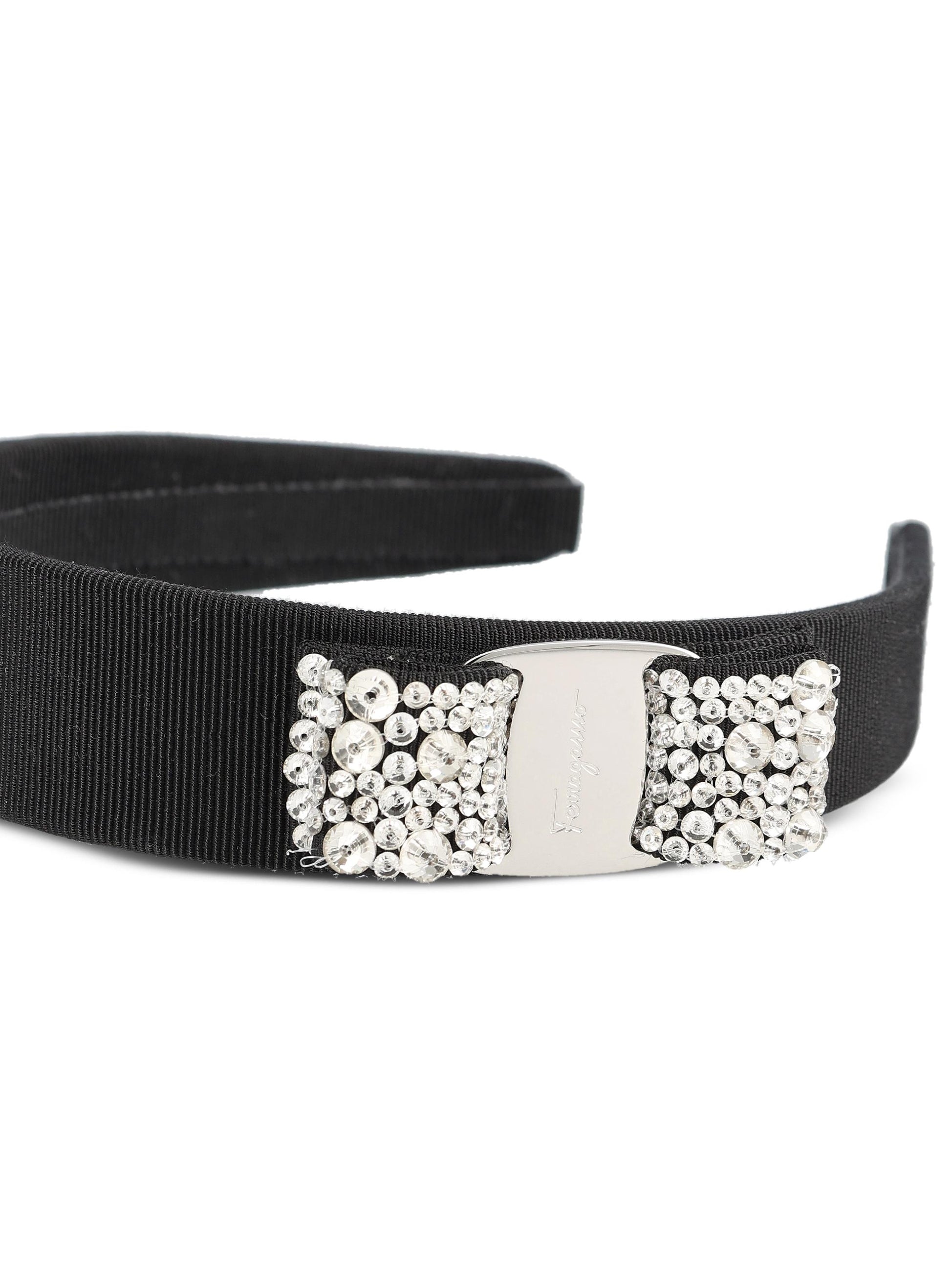 Cerchietto realizzato in gros grain. 342758 524893001 SALVATORE FERRAGAMO 