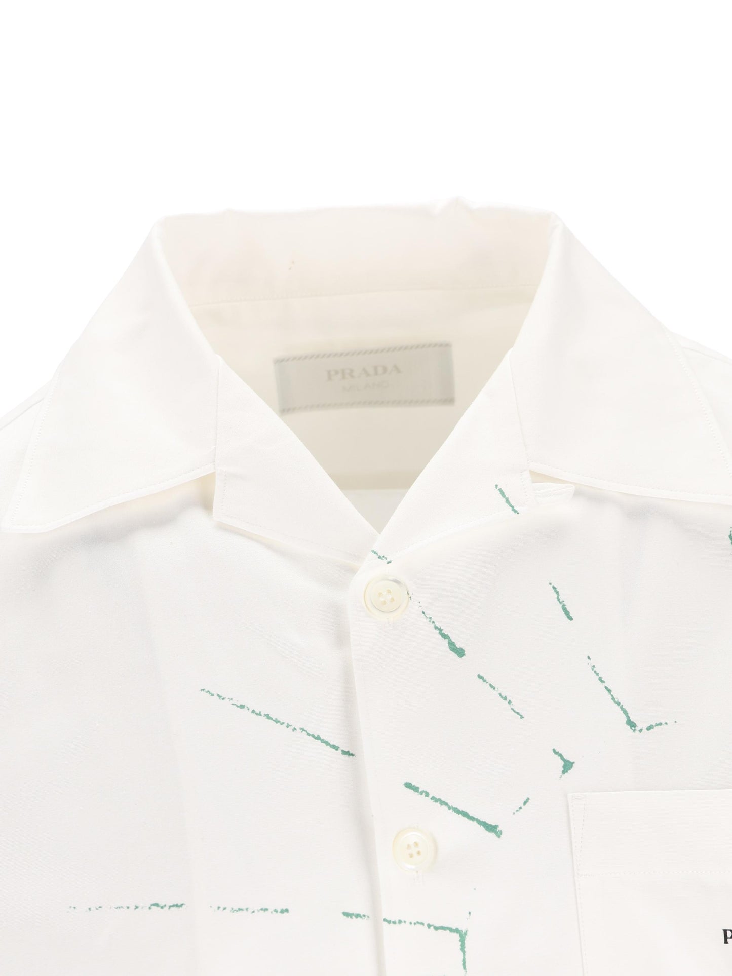 Camicia realizzata in cotone. UCS414 184FF0089 PRADA 