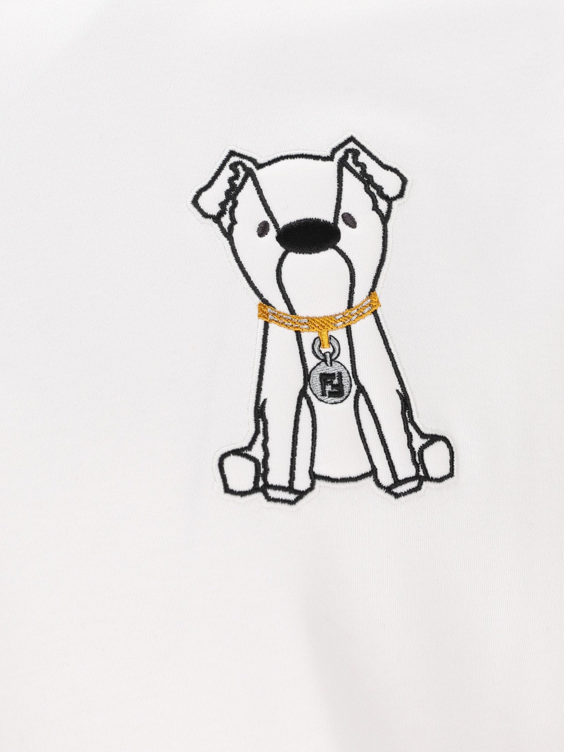 T-Shirt realizzata in cotone. FY0936 AW0NF0QA0 FENDI 