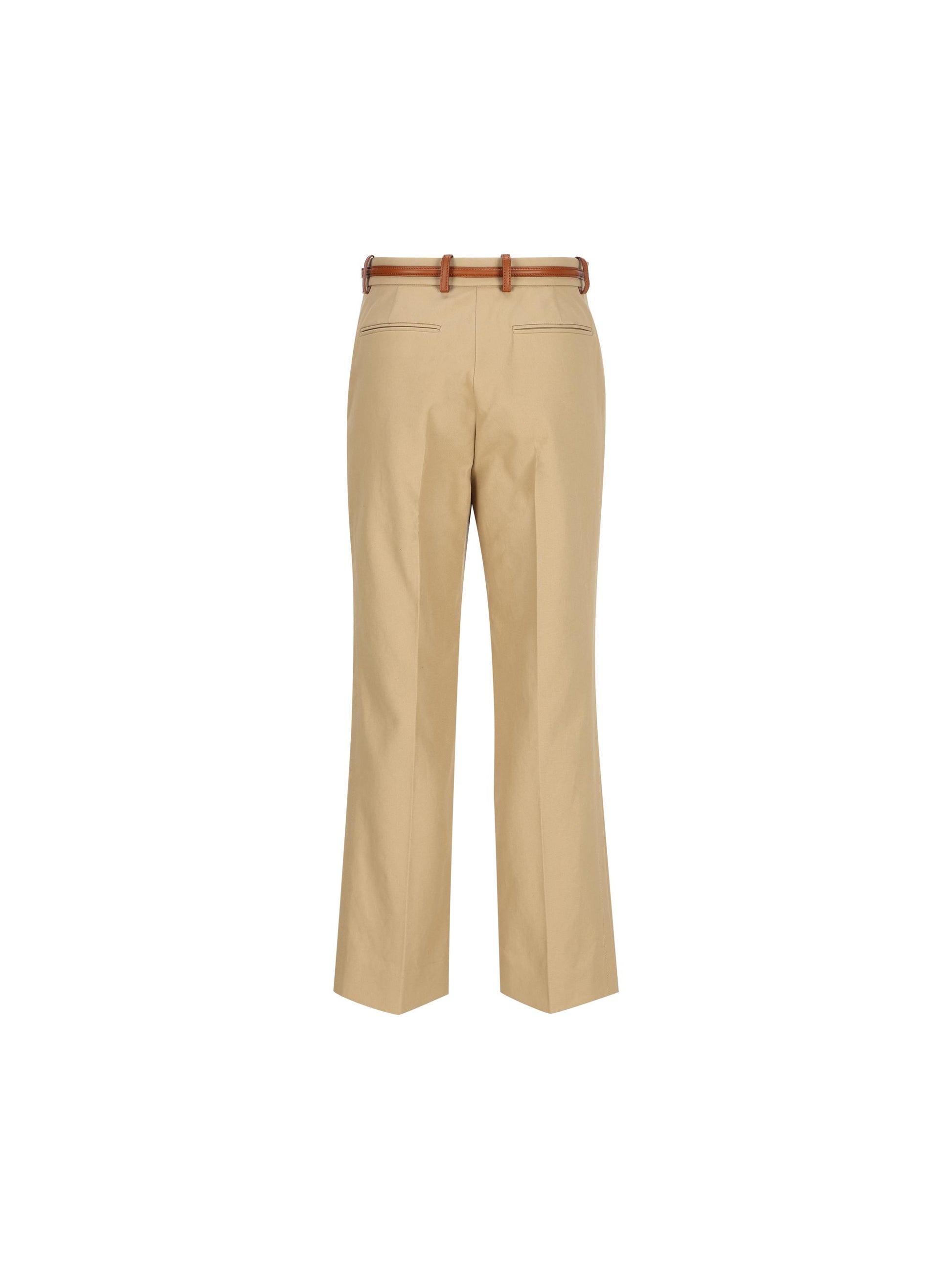 Pantalone in drill di cotone con Morsetto. 820466 Z8BZI2502 GUCCI 