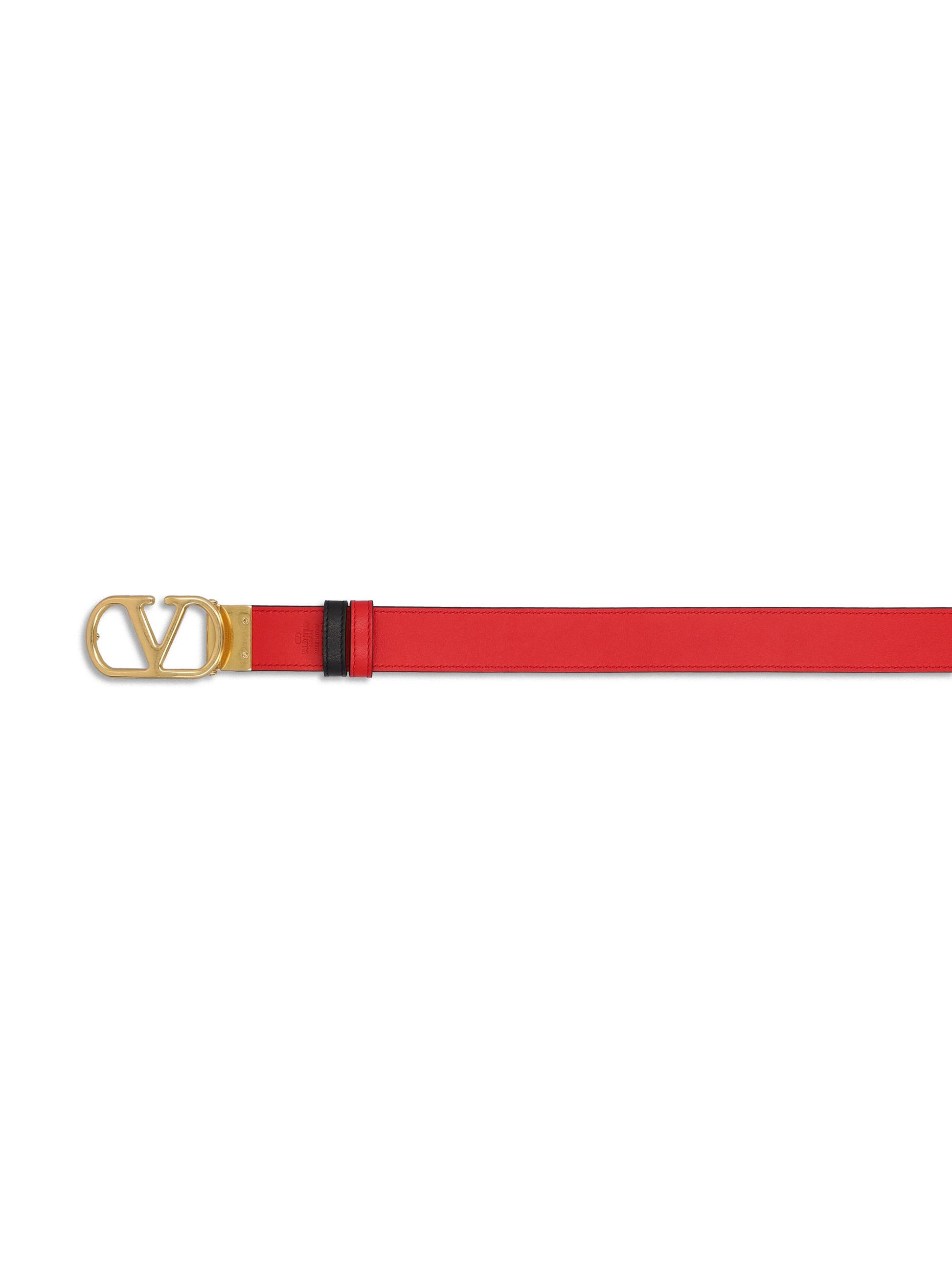 Cintura reversibile realizzata in pelle. 8W2T0SQ3IYR 0SM VALENTINO GARAVANI 