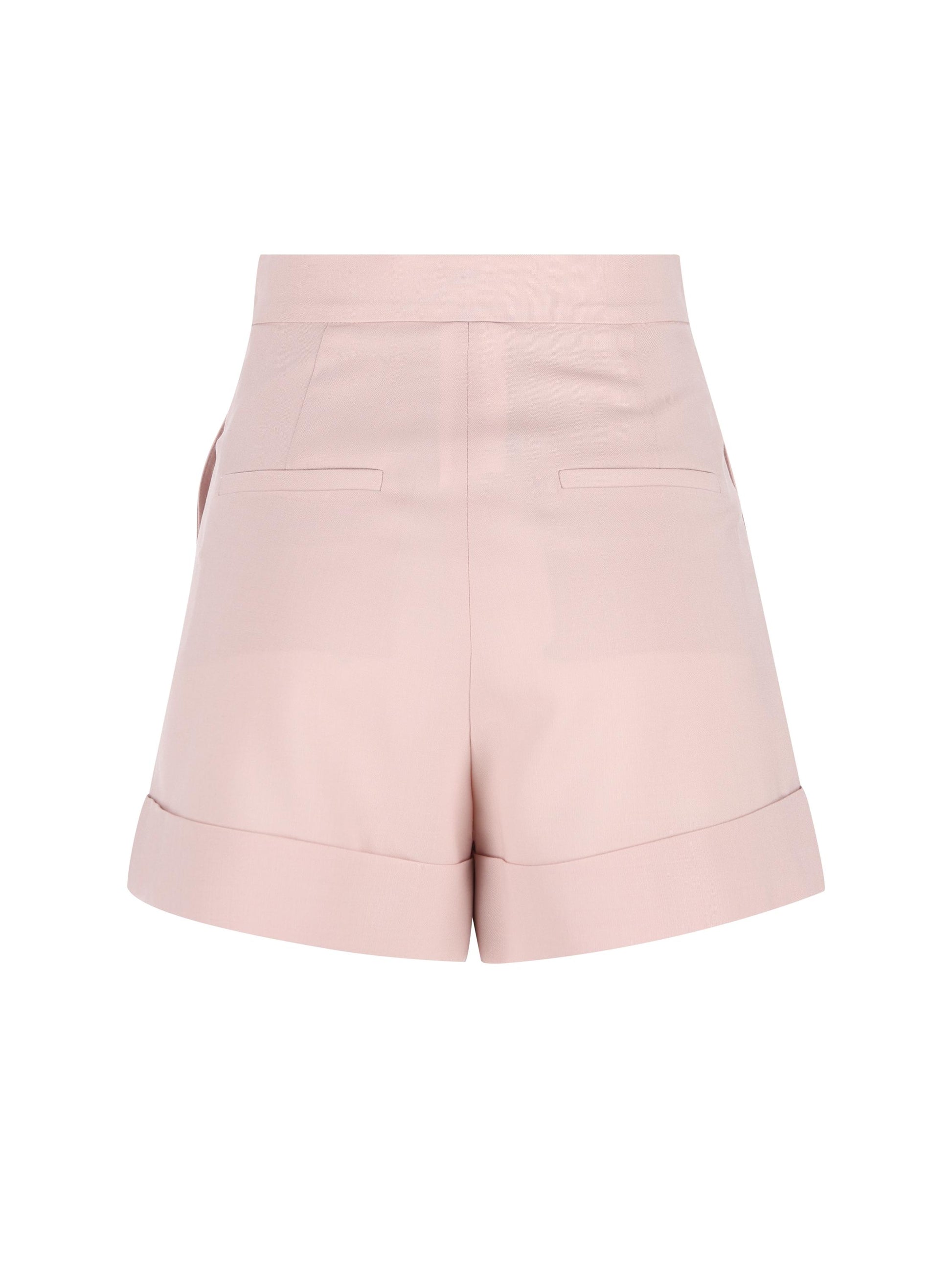 Shorts realizzati in lana vergine e mohair. 2611141011600 022 MAX MARA 