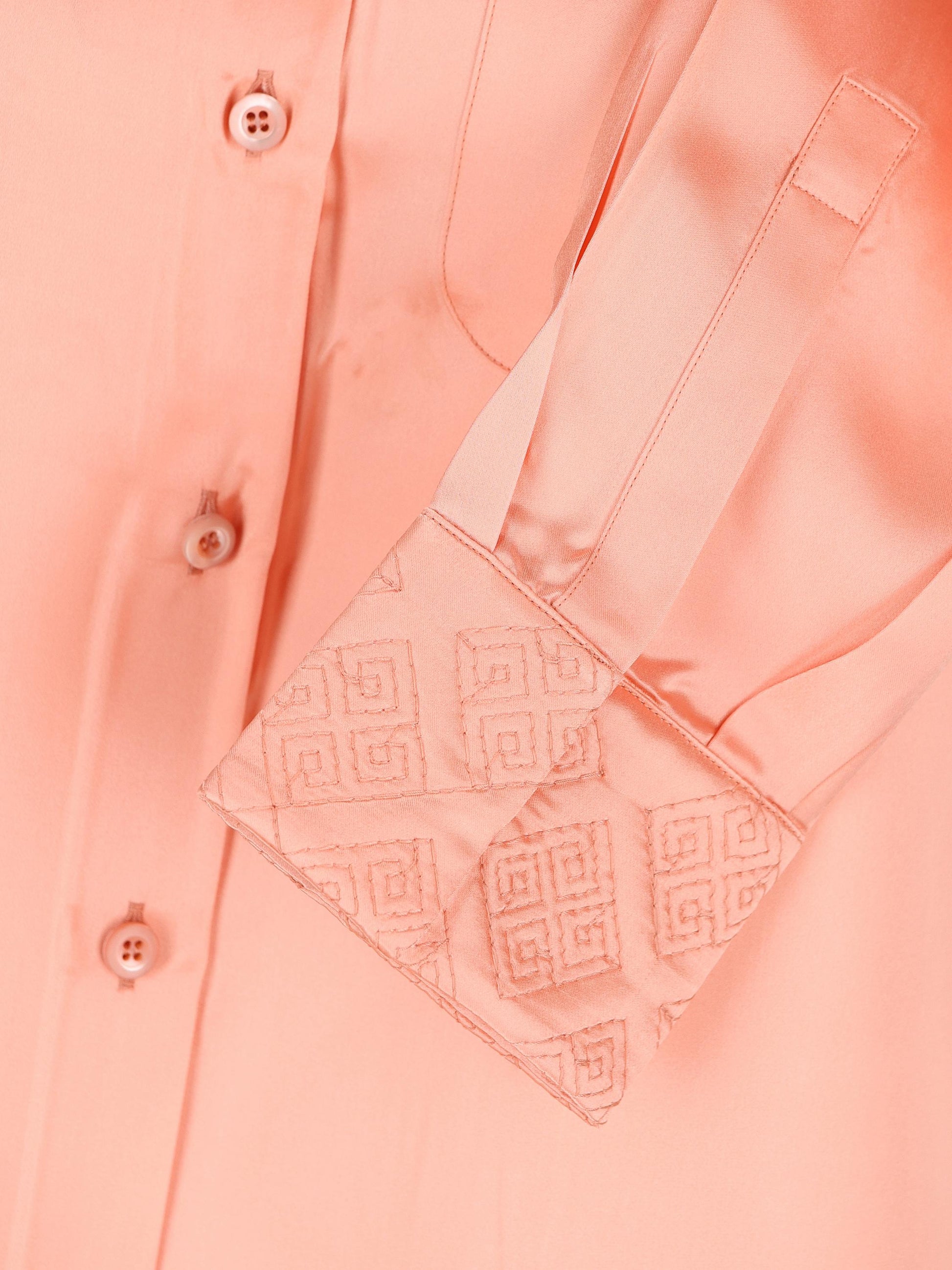 Camicia realizzata in viscosa e seta. P461IR 17UDF0311 PRADA 