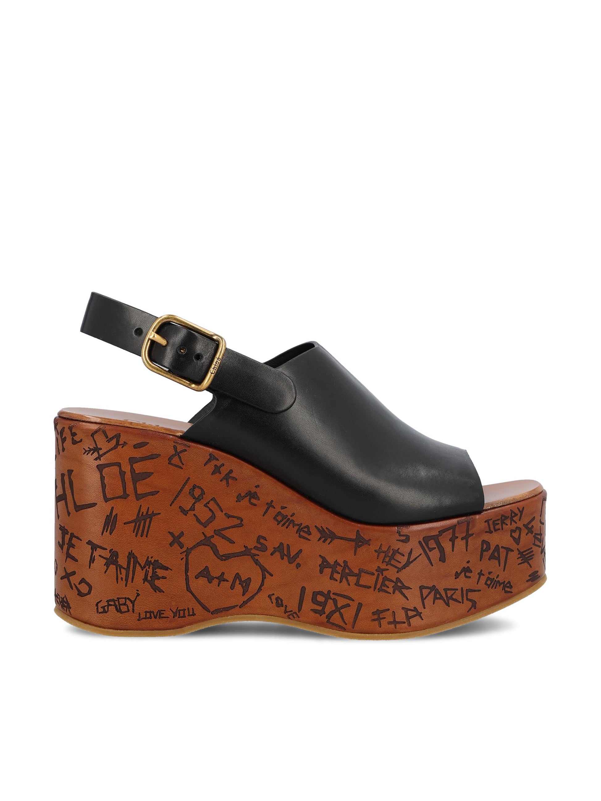 Sandali realizzati in pelle. CHC25U10GLU 001 CHLOE' 