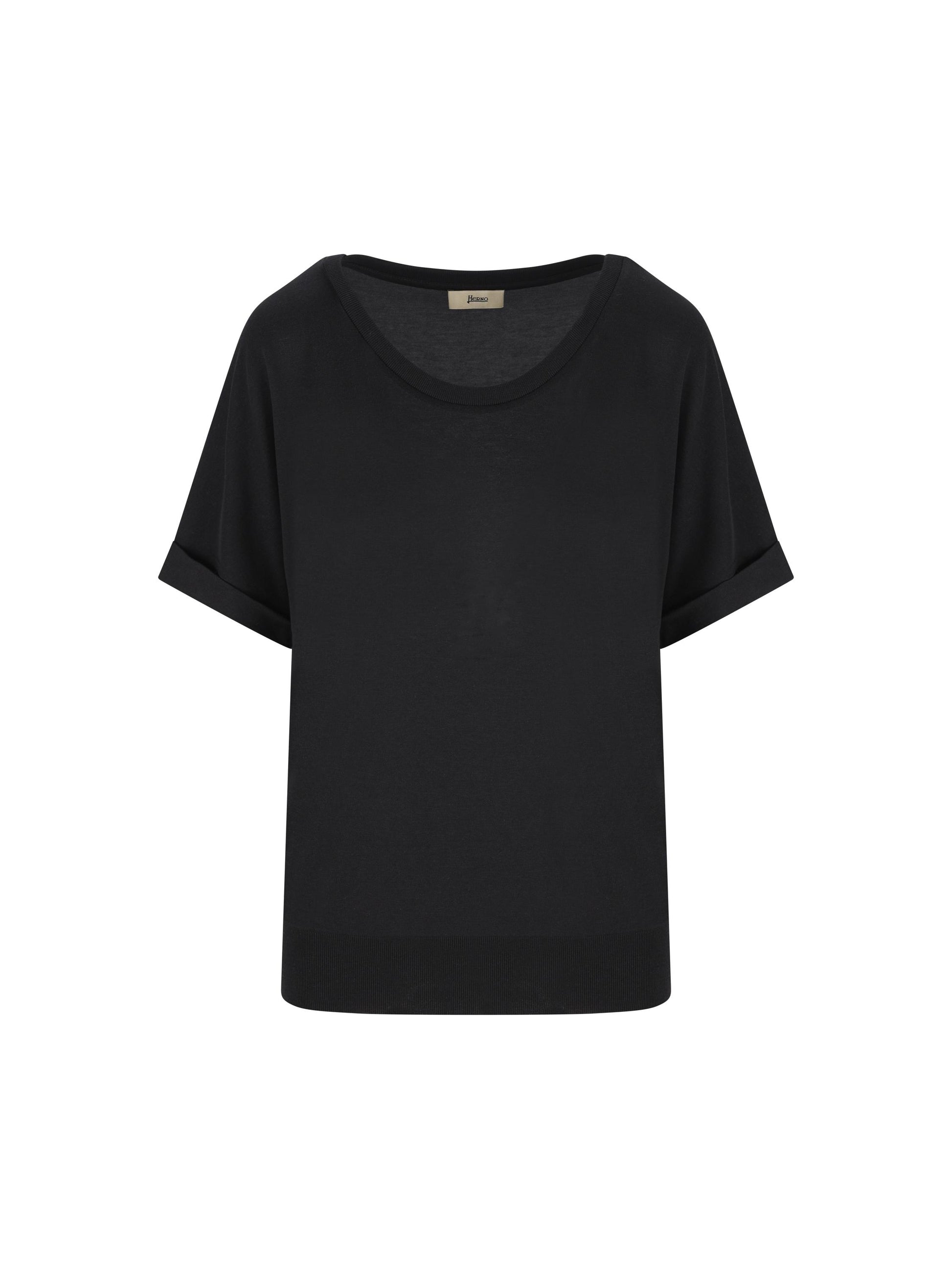 T-Shirt realizzata in cotone e poliestere. JG000312D 520569300 HERNO 