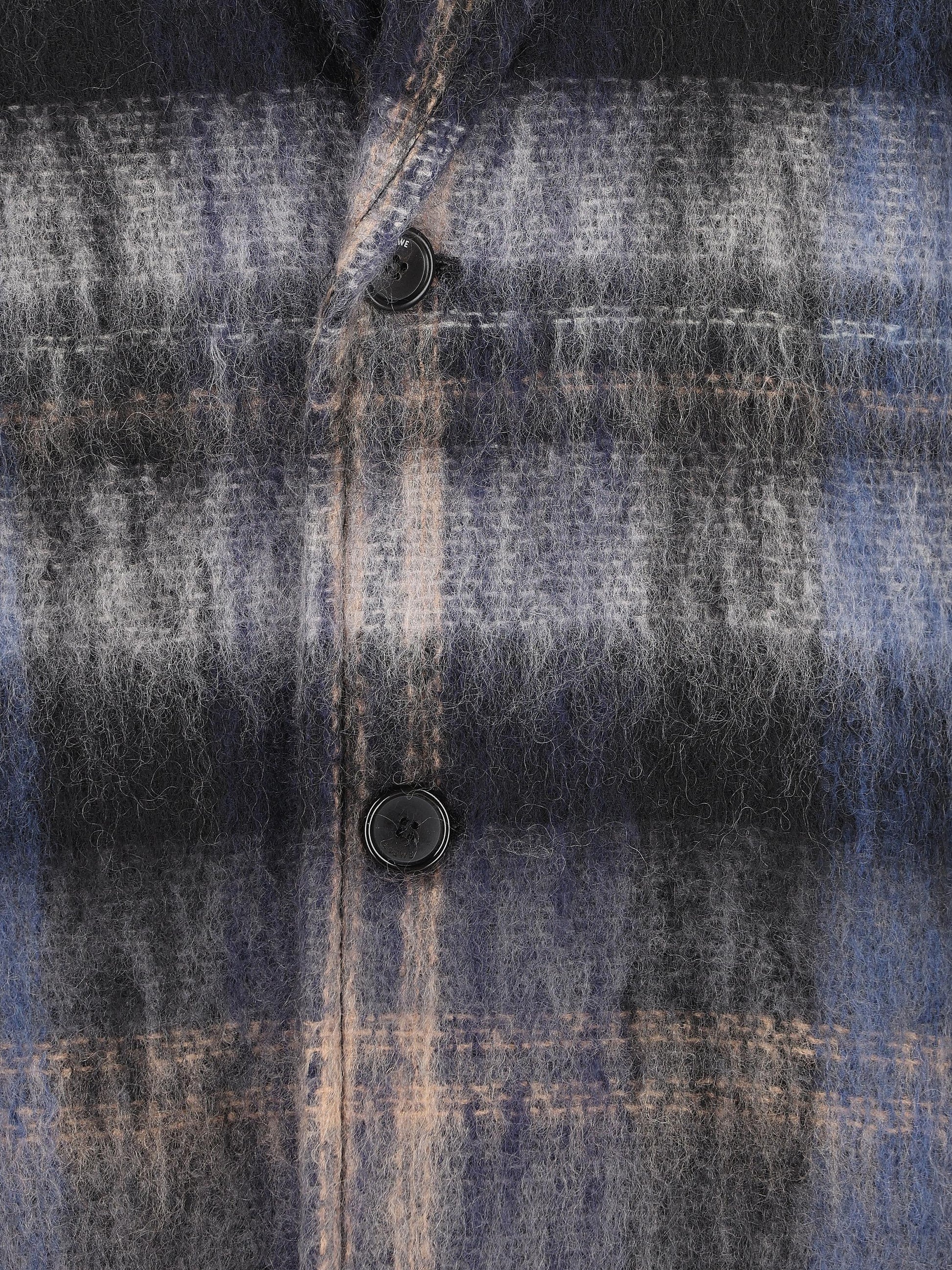 Cappotto realizzato in misto mohair. S540Y01XBH 4985 LOEWE 