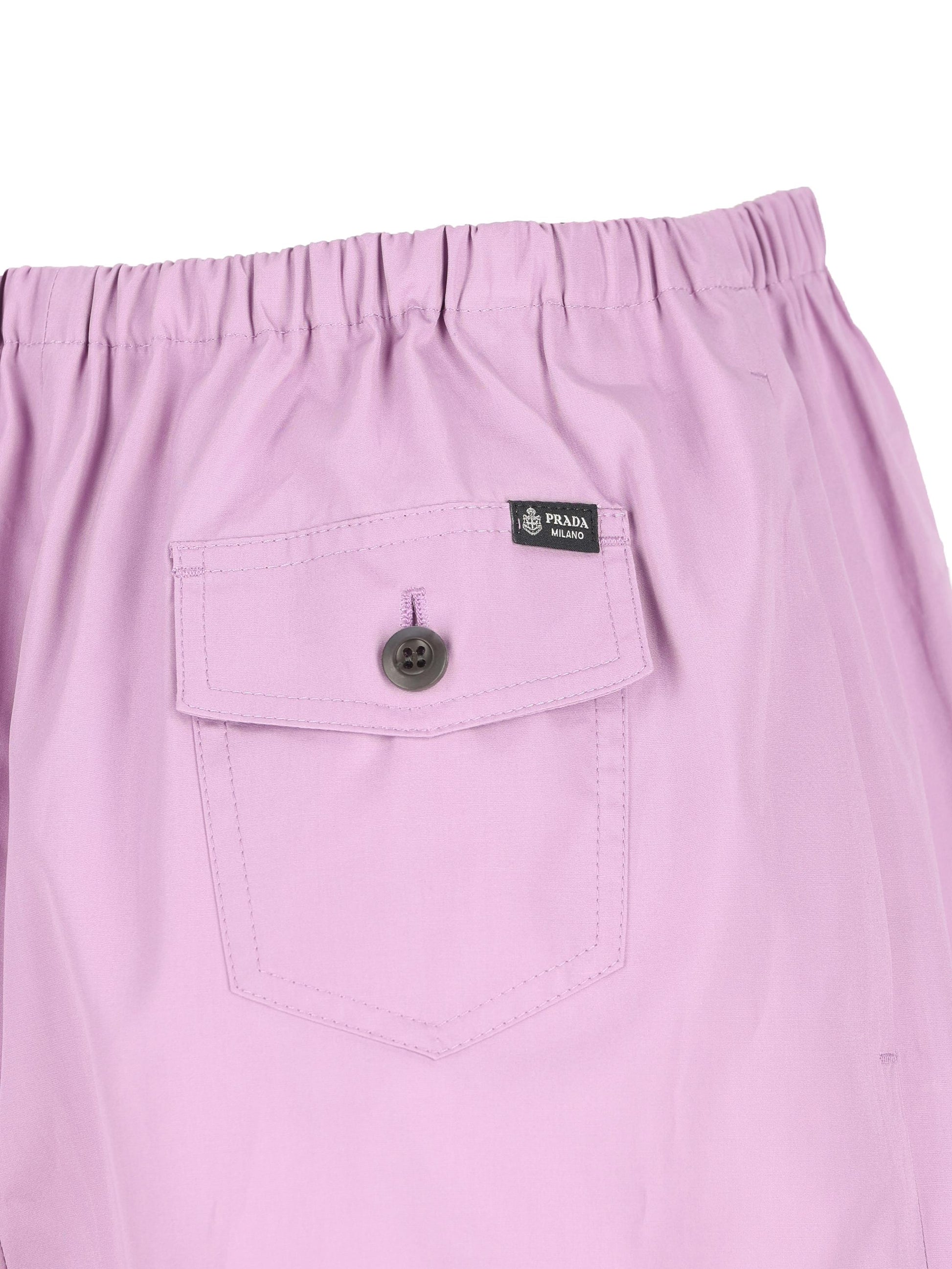 Shorts realizzati in cotone. P235K 1XV2F0014 PRADA 