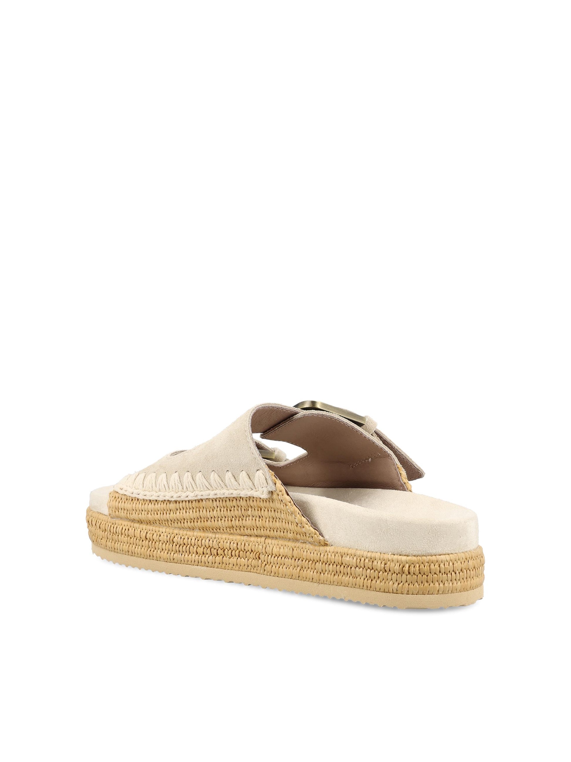Sandali realizzati in pelle scamosciata. SW451014A CHLK MOU 