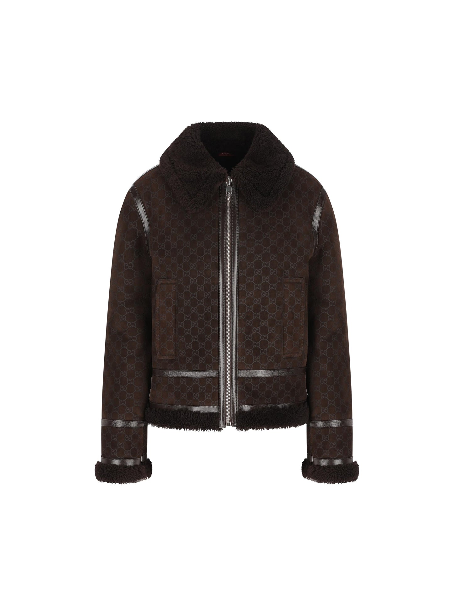 Giacca in pelle. 835526 XSAGB2037 GUCCI 