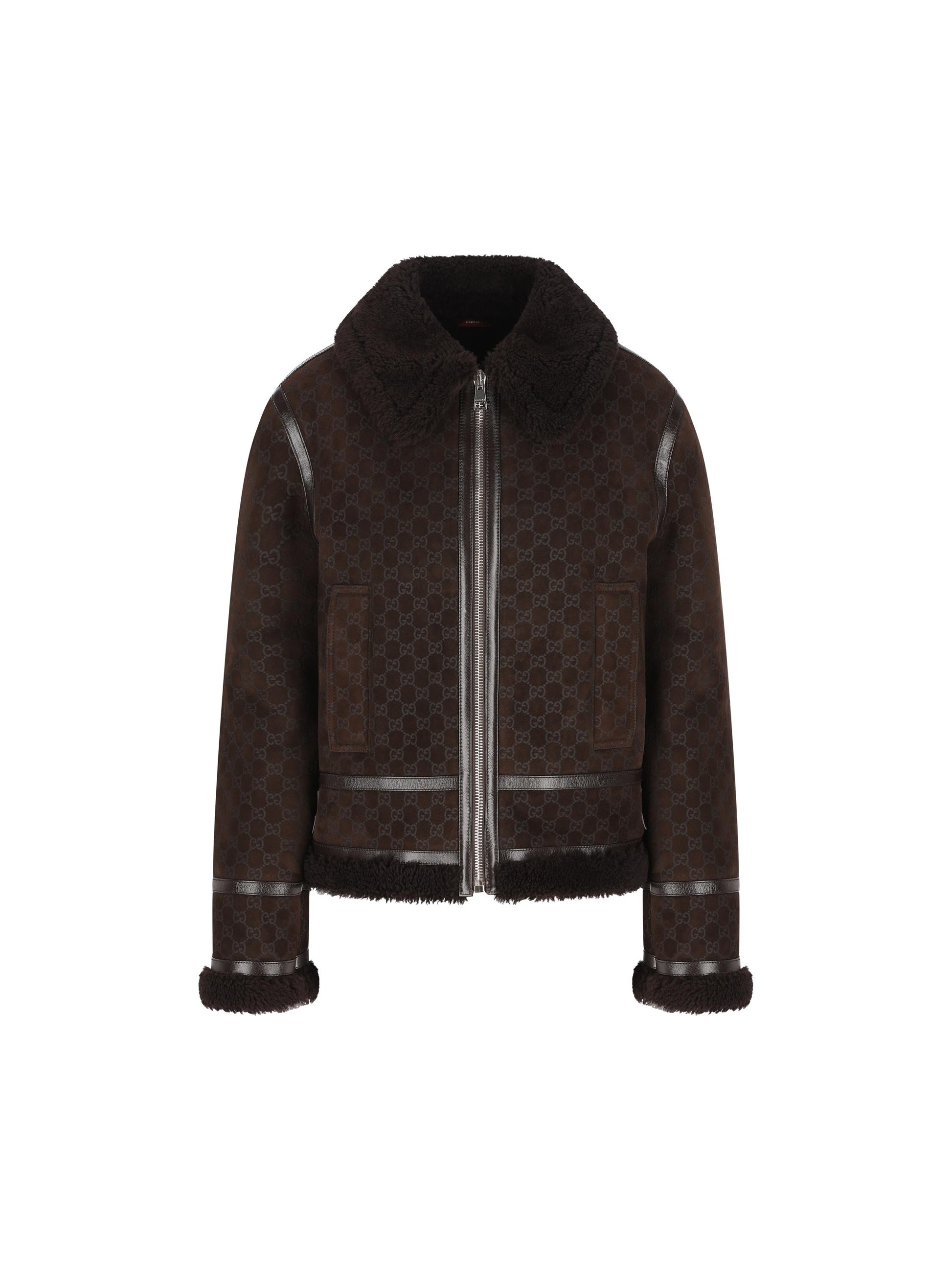 Giacca in pelle. 835526 XSAGB2037 GUCCI 
