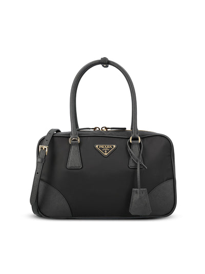Bauletto realizzato in re-nylon e saffiano. 1BB115 R064F0002 PRADA 
