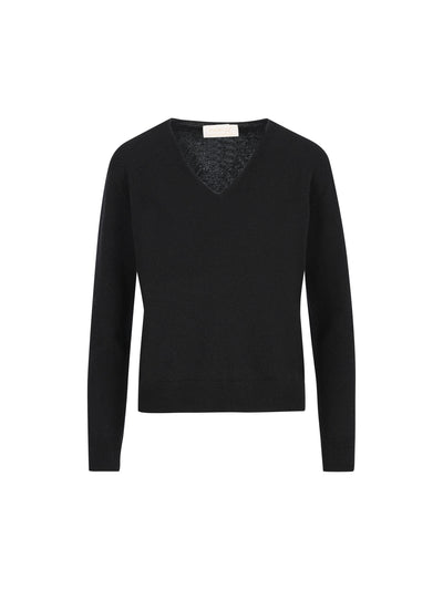 Maglia realizzata in cashmere. V34600 NERO VANISE' 