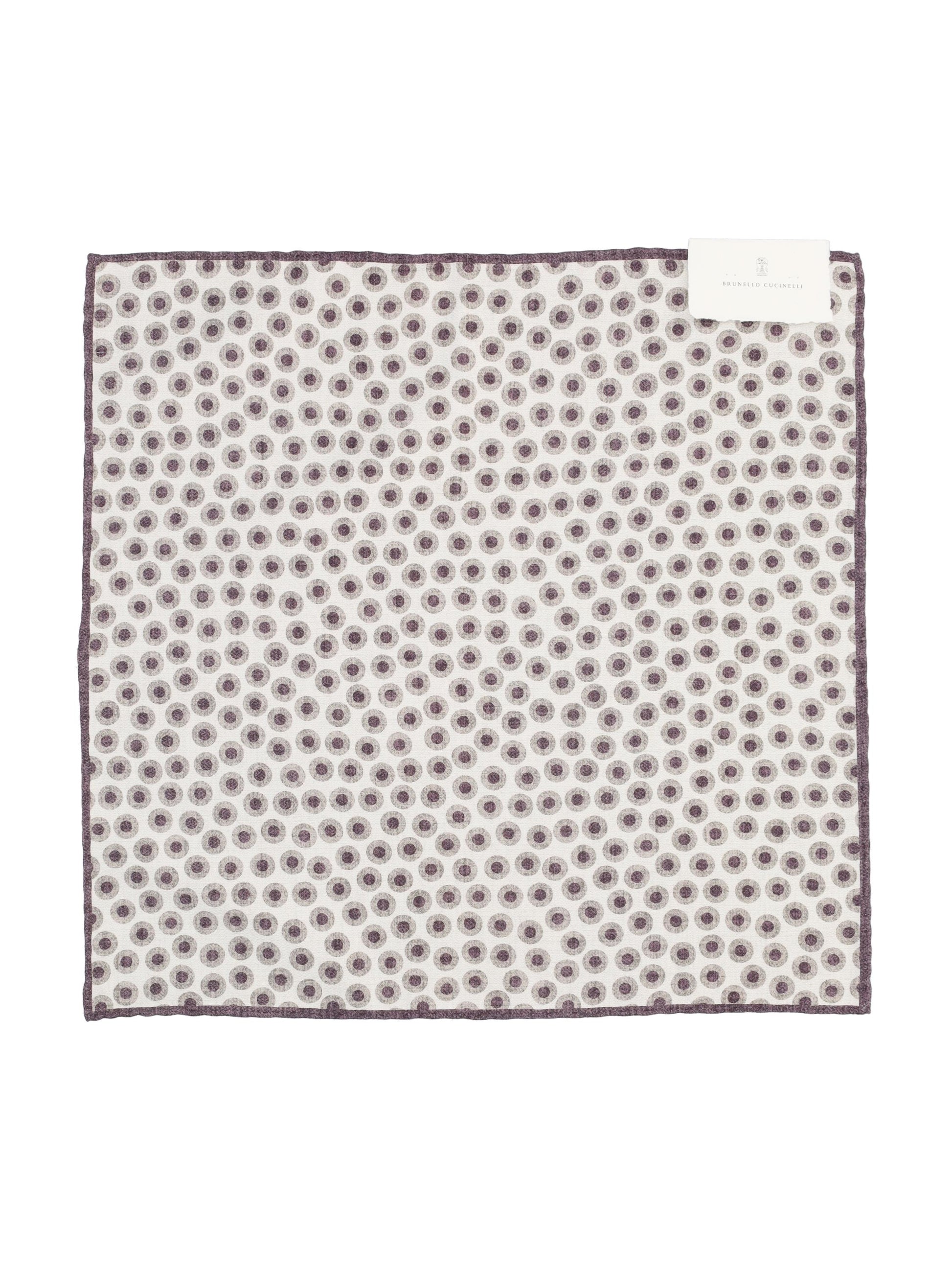 Pochette realizzata in seta. MI8780091 COR45 BRUNELLO CUCINELLI 