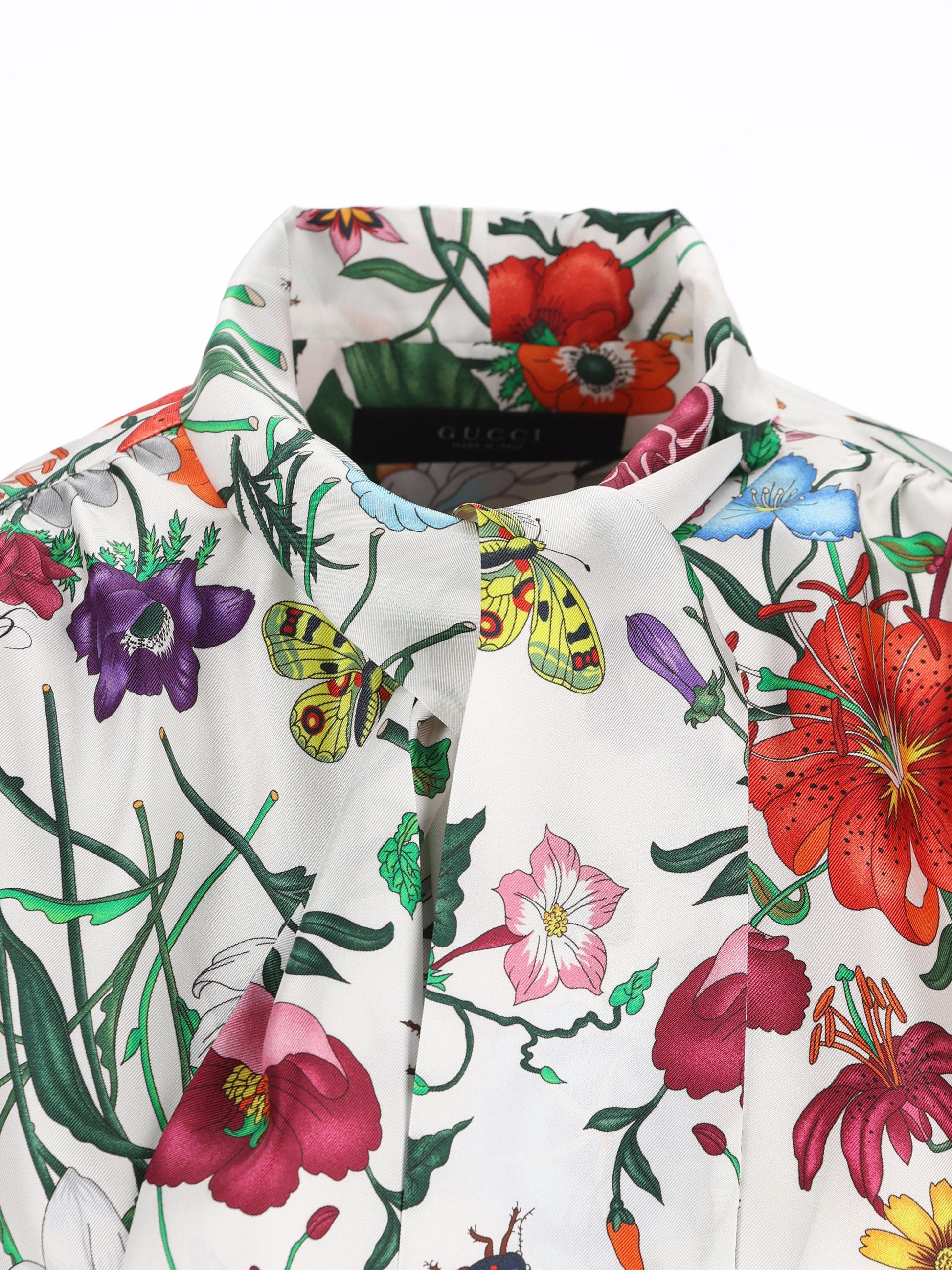 Camicia realizzata in seta. 865715 ZAUU89413 GUCCI 