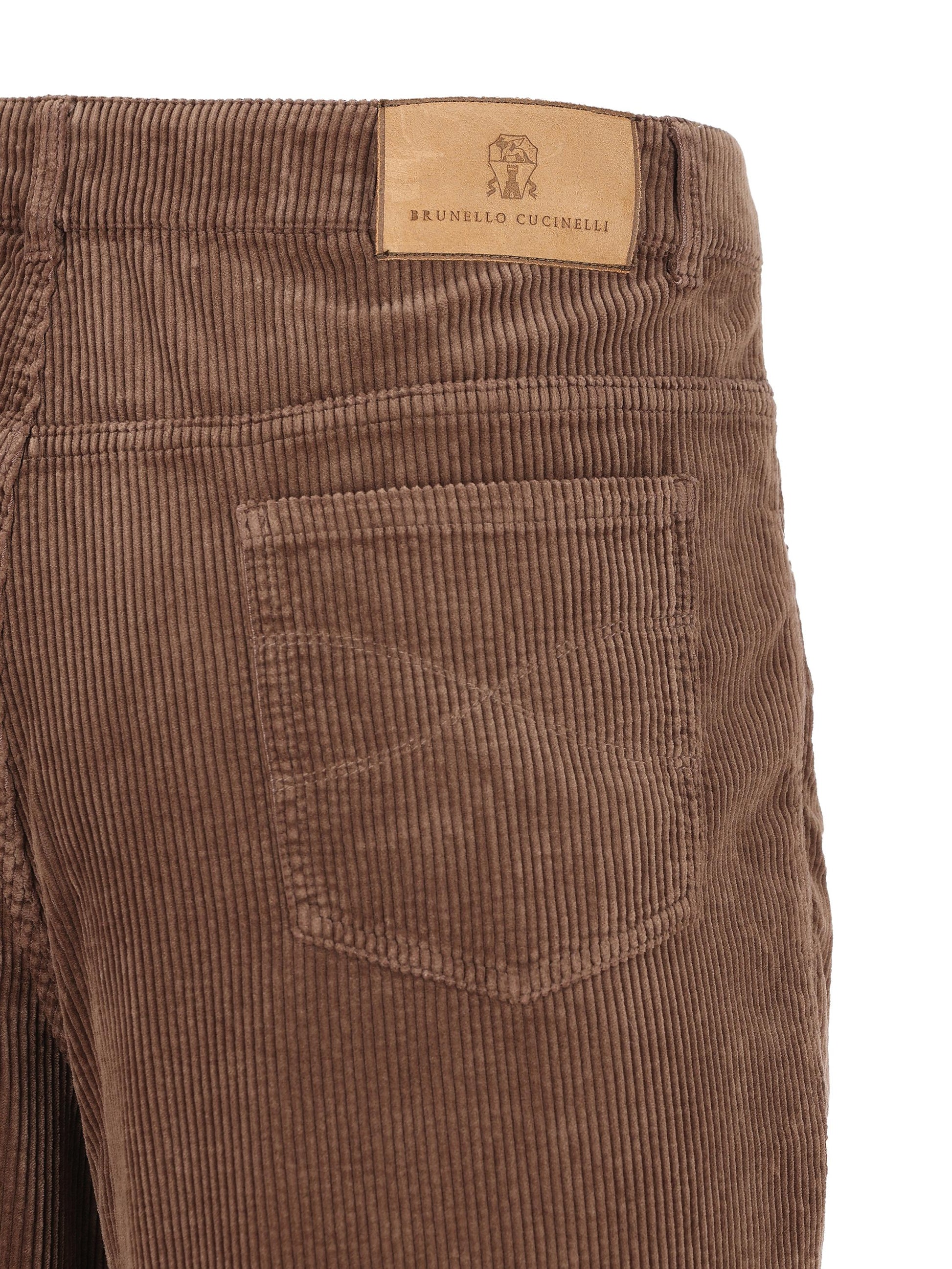 Pantaloni in cotone. M280UF1010 C6025 BRUNELLO CUCINELLI 