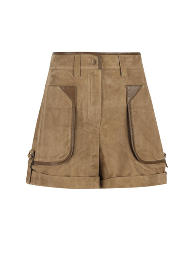 Shorts realizzati in pelle di capra. 26ESH0287FA-D2B01I 50BZ ISABEL MARANT 