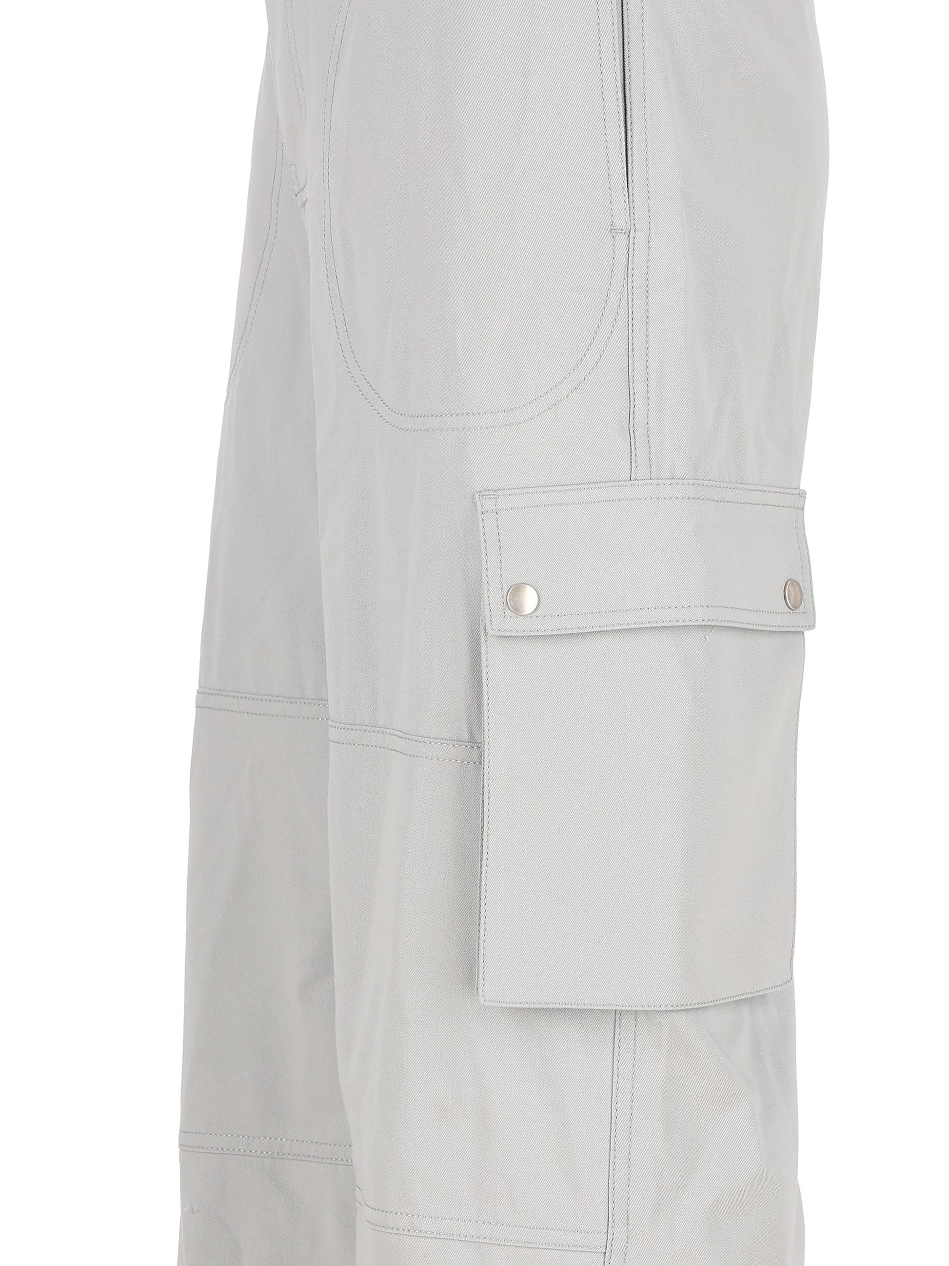 Pantaloni cargo in twill di cotone chiaro H526Y04WHC 1130 LOEWE 