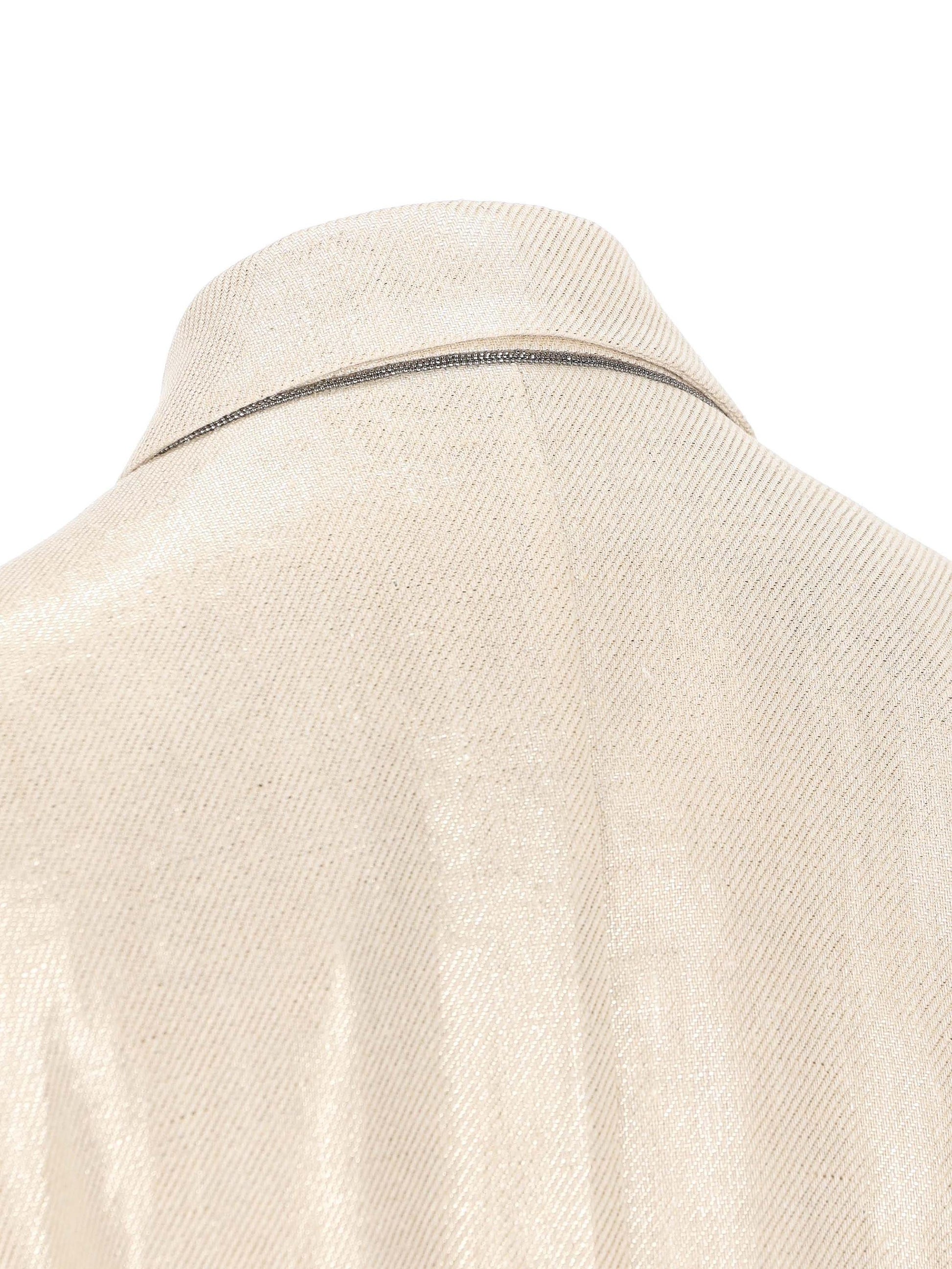 Giacca realizzata in lino. ML5967091 C729 BRUNELLO CUCINELLI 