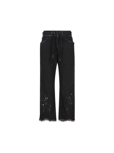 Pantaloni realizzati in cotone. 26EPA0694FA-D2H01I 01BK ISABEL MARANT 
