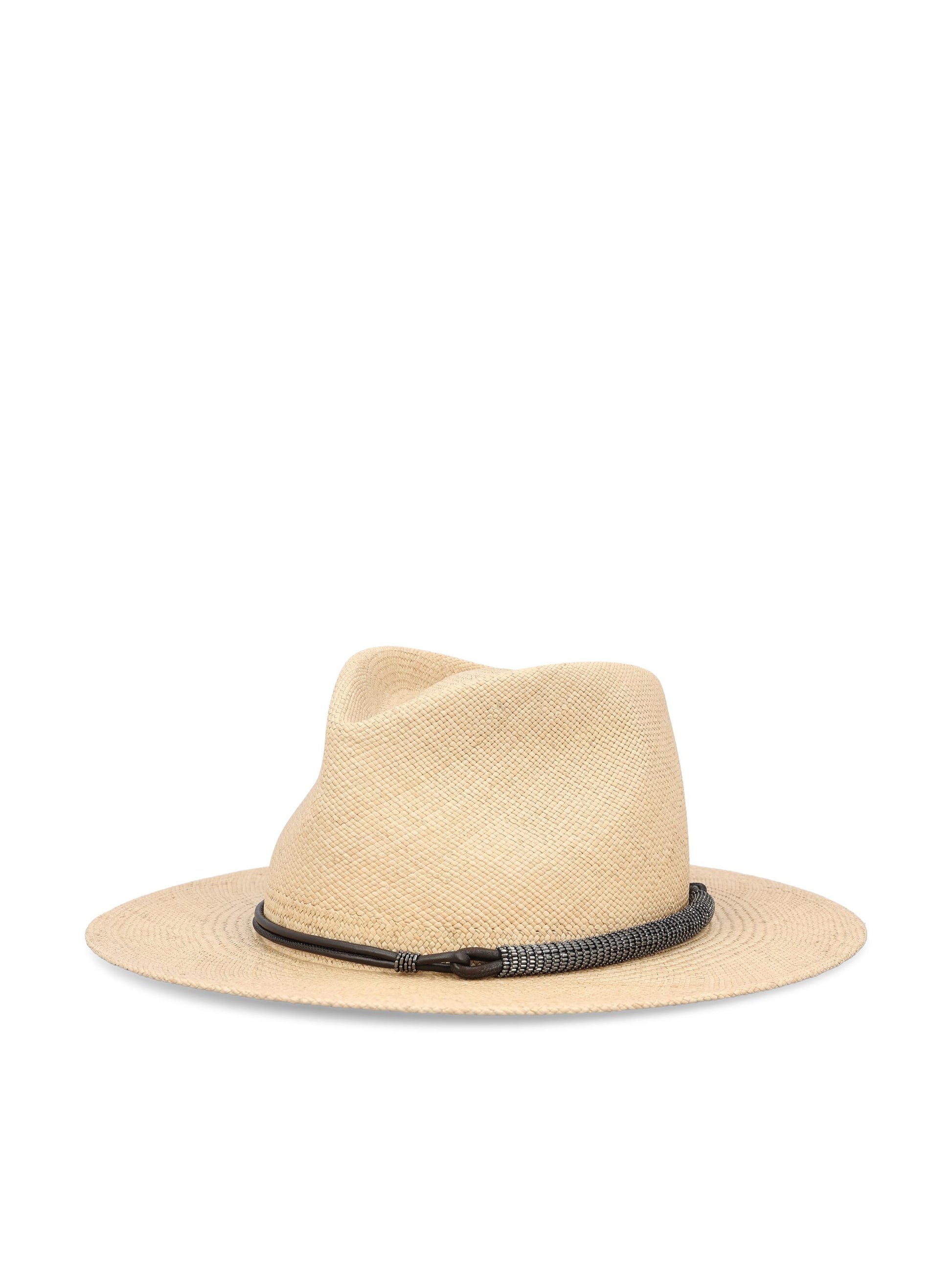 Cappello realizzato in paglia. MCAP90036 CXF57 BRUNELLO CUCINELLI 