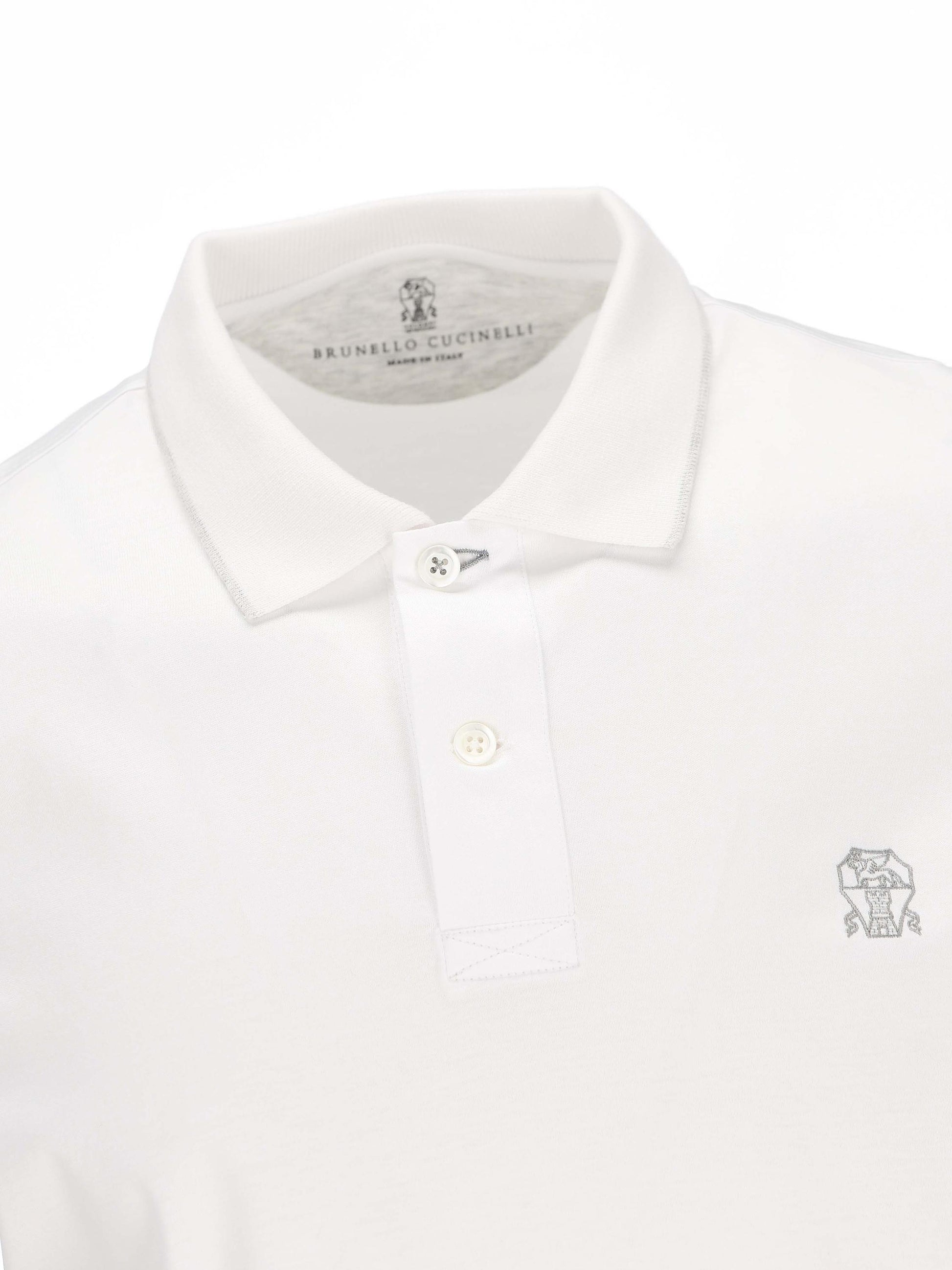 Polo realizzata in cotone. M0B139779G CW787 BRUNELLO CUCINELLI 