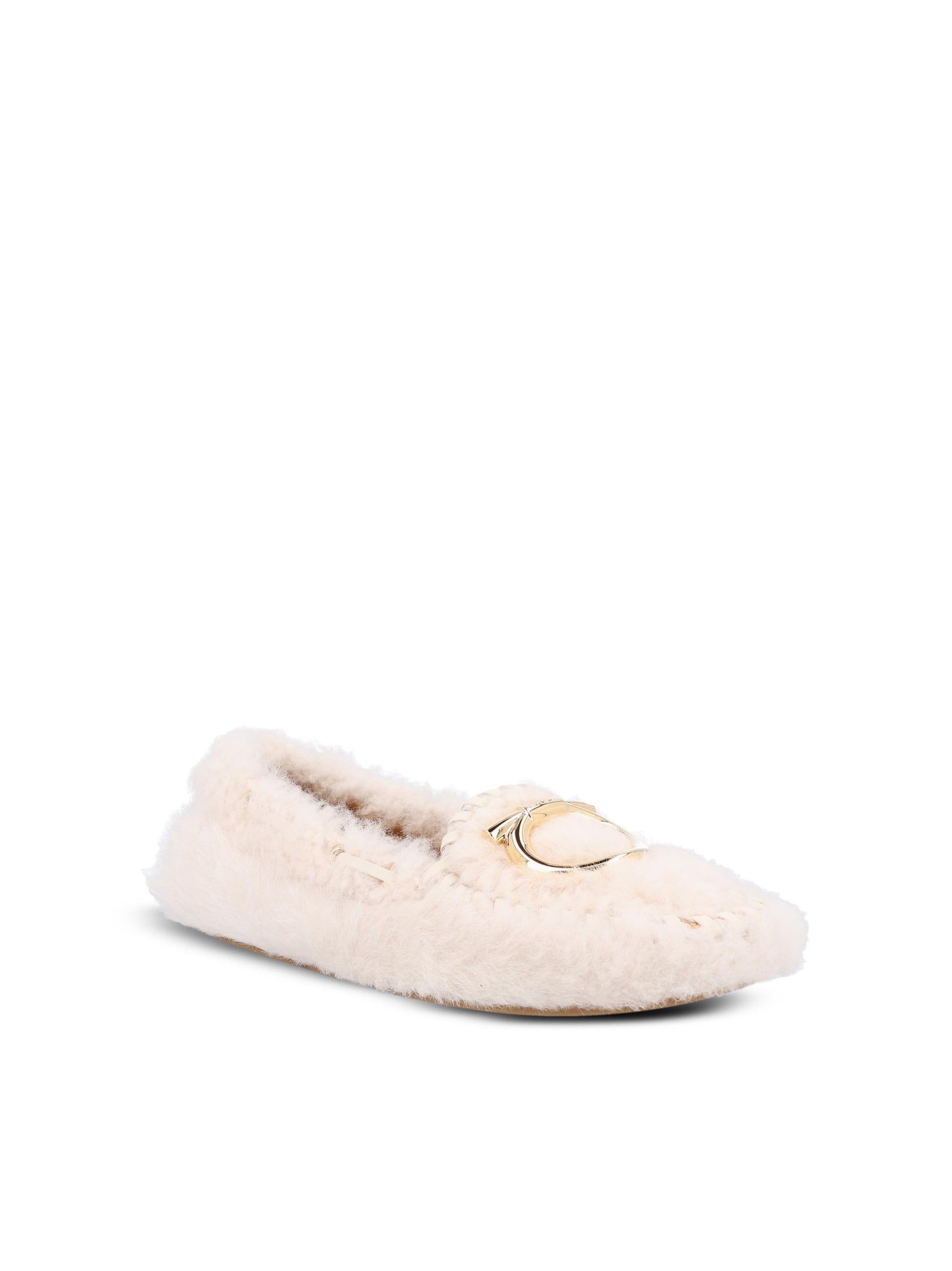 Mocassini realizzati in shearling. 01K800 787638002 SALVATORE FERRAGAMO 