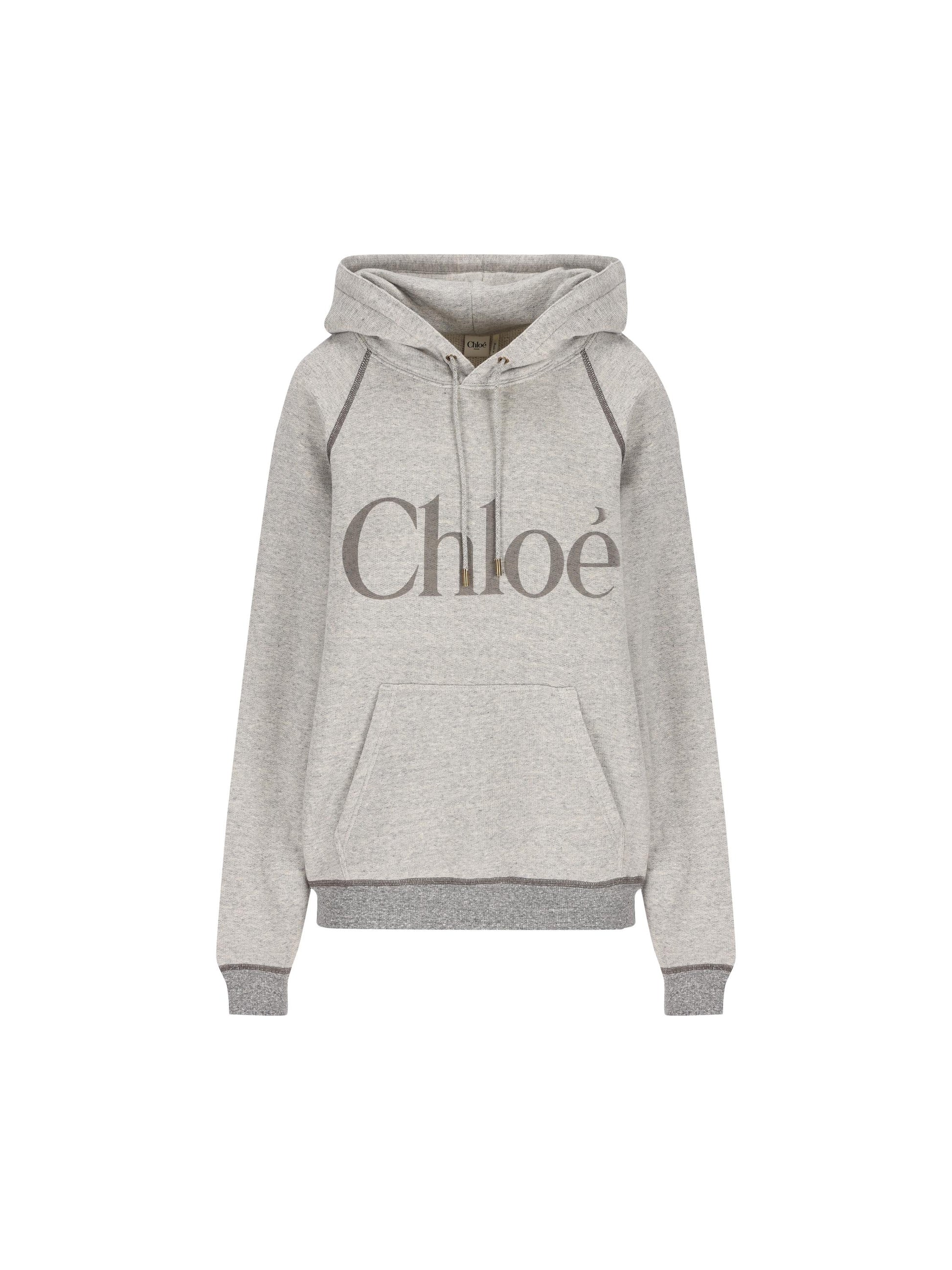 Felpa realizzata in cotone e lyocell. CH25AJH10179 060 CHLOE' 