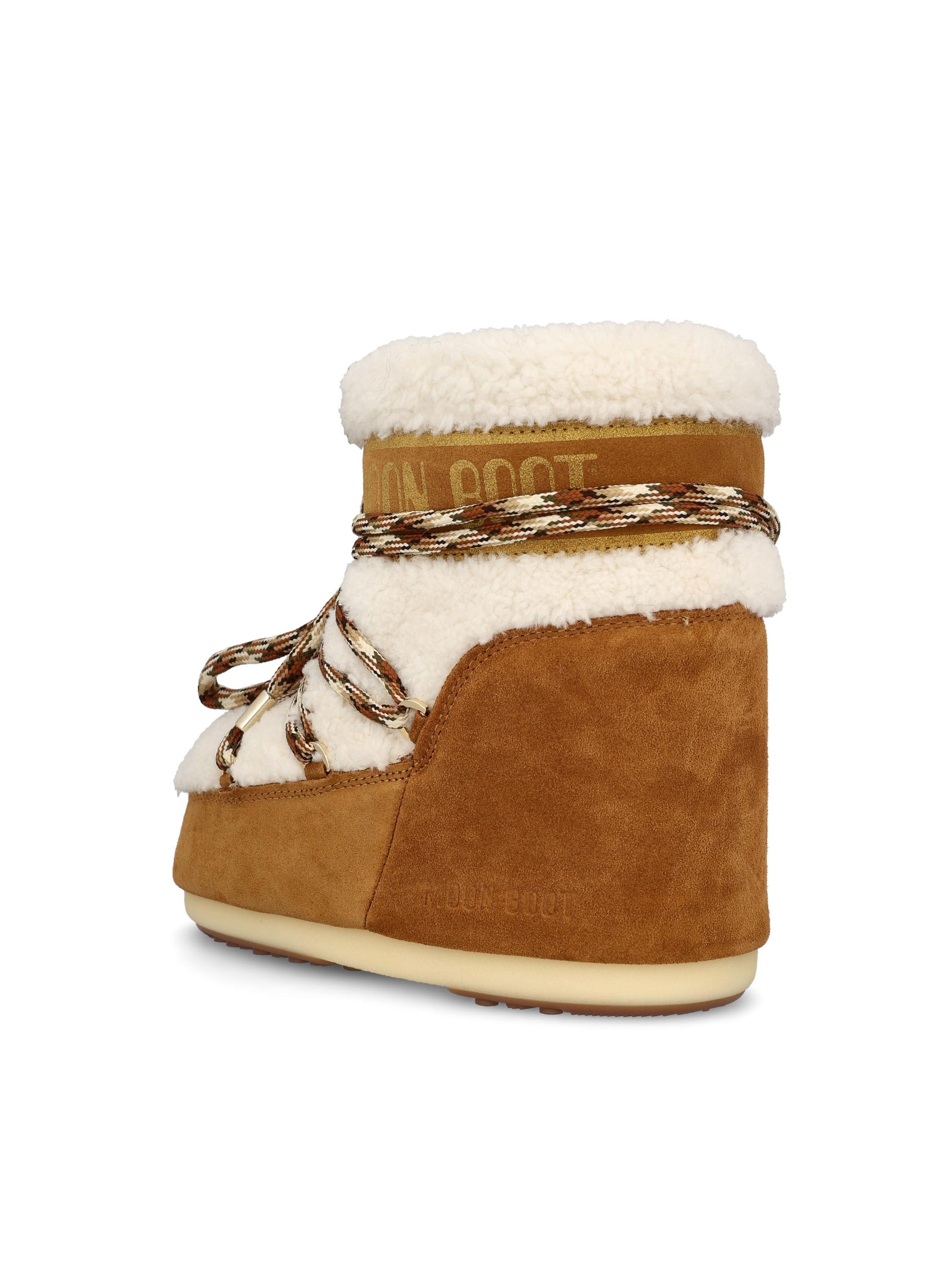 Stivale realizzato in pelle di pecora e pelle scamosciata. 80D1409580 MA03 MOON BOOT 