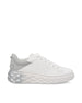 Sneakers realizzate in pelle. DIAMOND MAXI/FII IVRVWHITE/SILVER JIMMY CHOO 