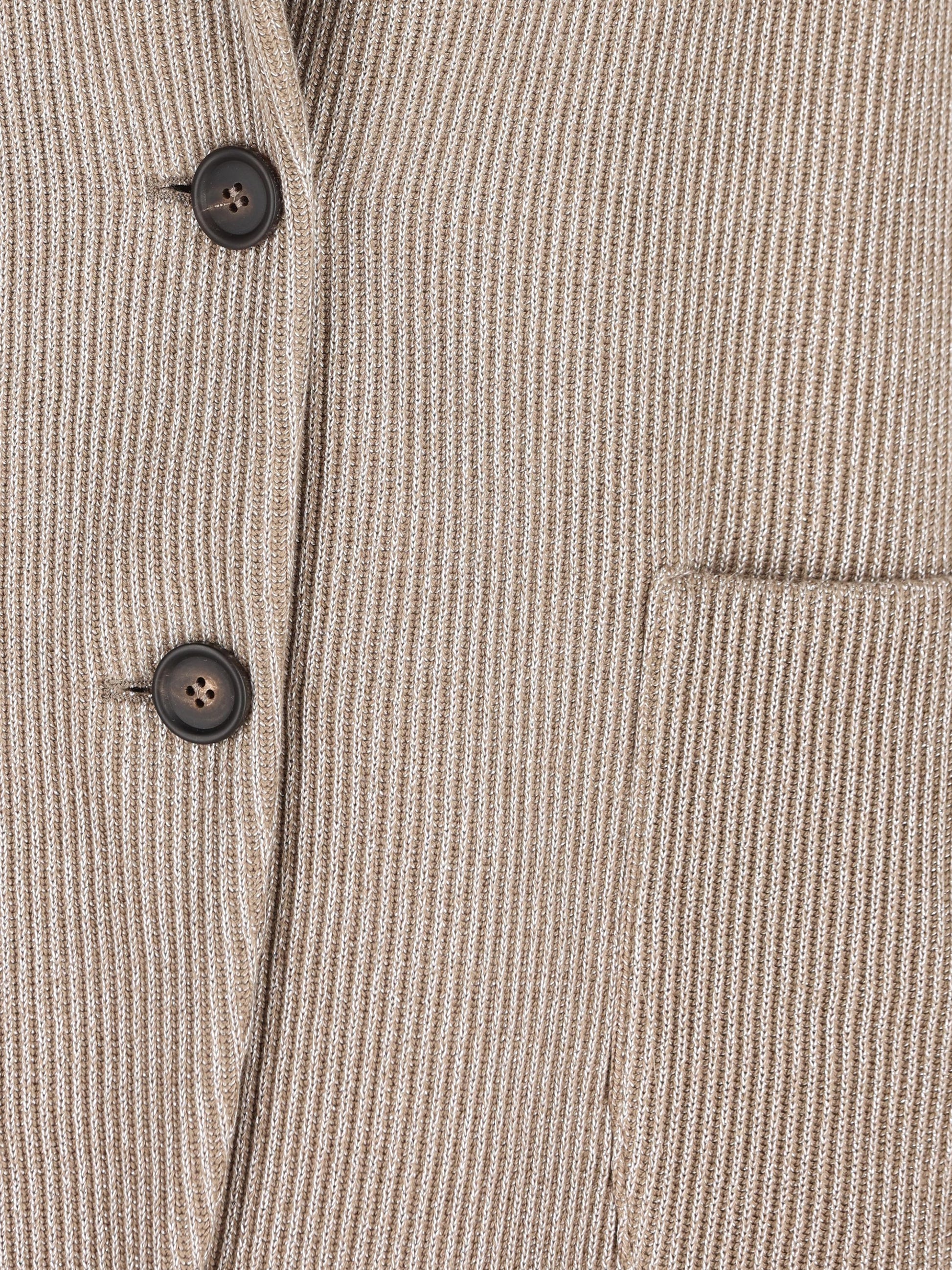 Giacca in maglia di cotone e viscosa Sparkling costa inglese con monile M0AZT7511 CXB87 BRUNELLO CUCINELLI 