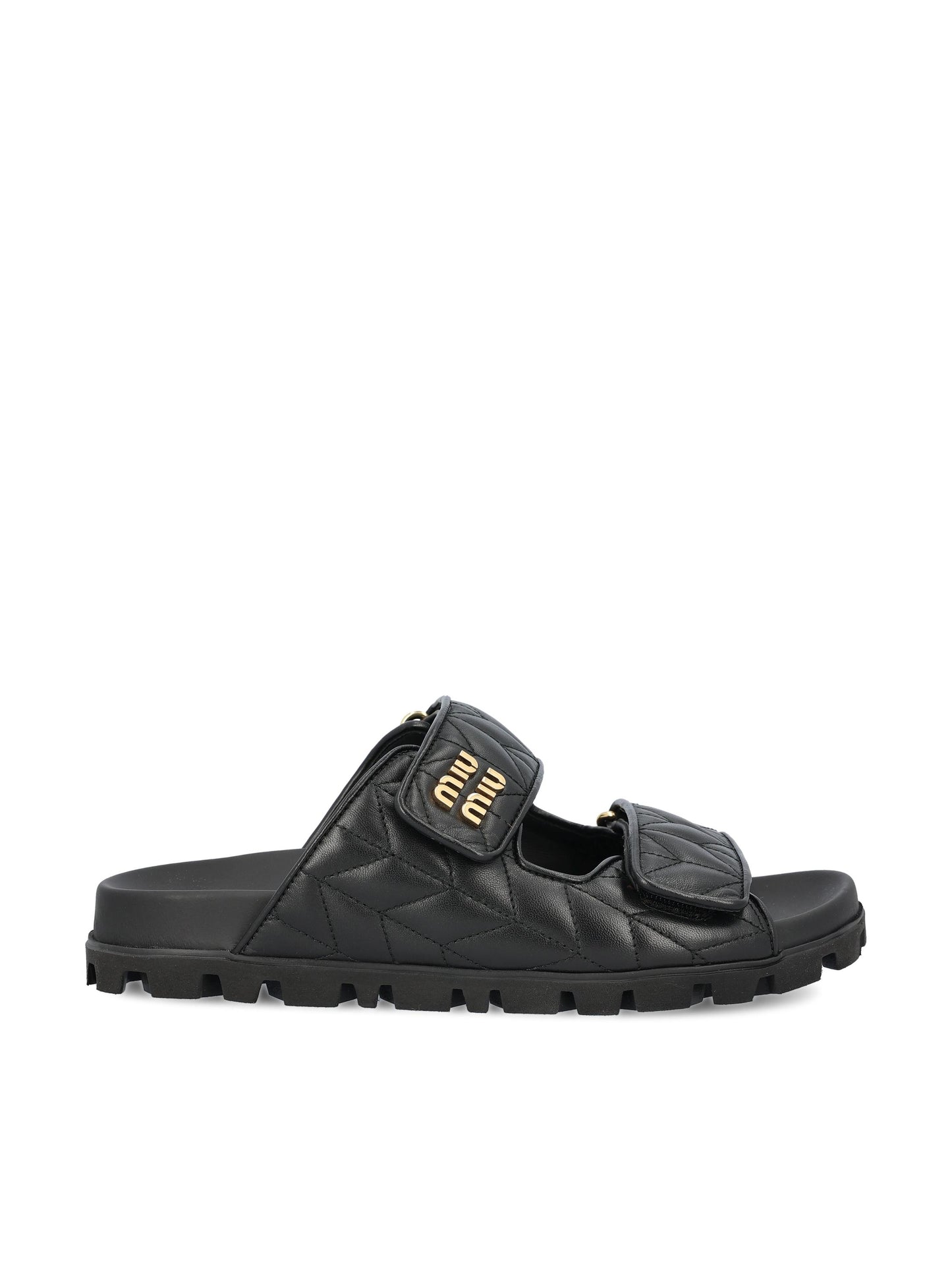 Sandali in pelle. 5XX640 F01088TF0002 MIU MIU 