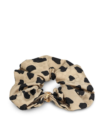 Scrunchie realizzato in seta. 843174 3Y0099780 SAINT LAURENT 