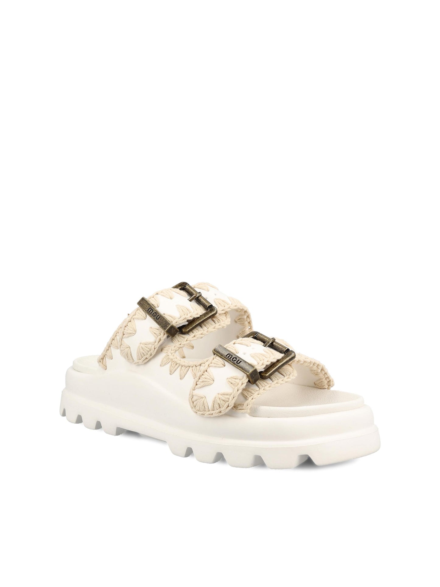 Sandali realizzati in materiale sintetico. SW661001N WHI MOU 