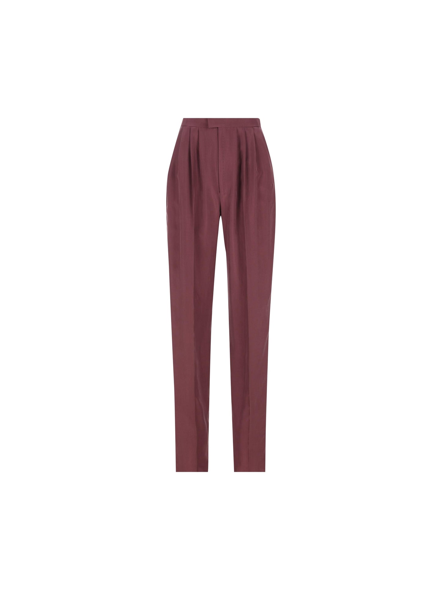 Pantaloni realizzati in seta. 856580 Y6J785060 SAINT LAURENT 