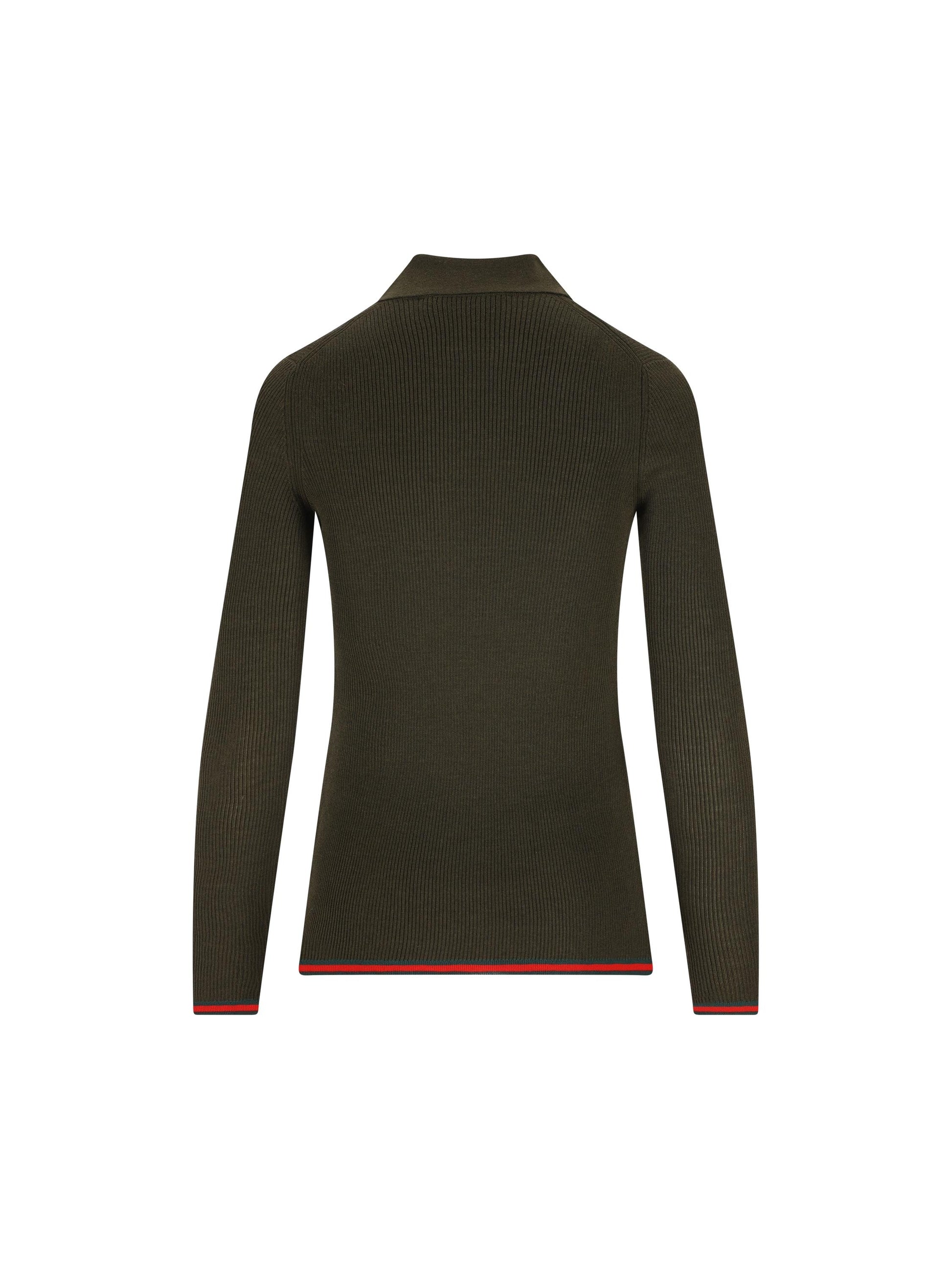 Polo realizzata in cashmere e seta. 810315 XKD8J3450 GUCCI 