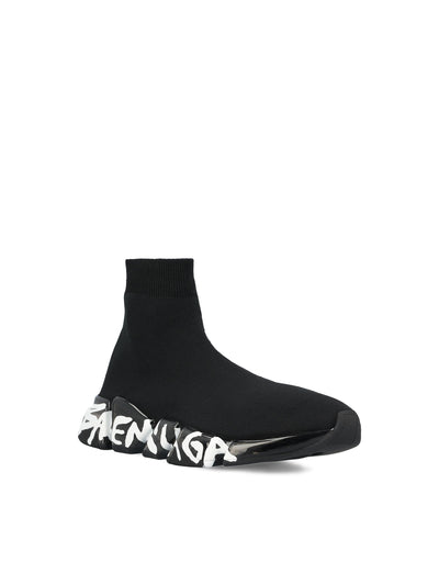 Sneaker Speed 2.0 Full Clear Sole Graffiti in poliestere ed elastan riciclato. 617239 W2DIA1190 BALENCIAGA