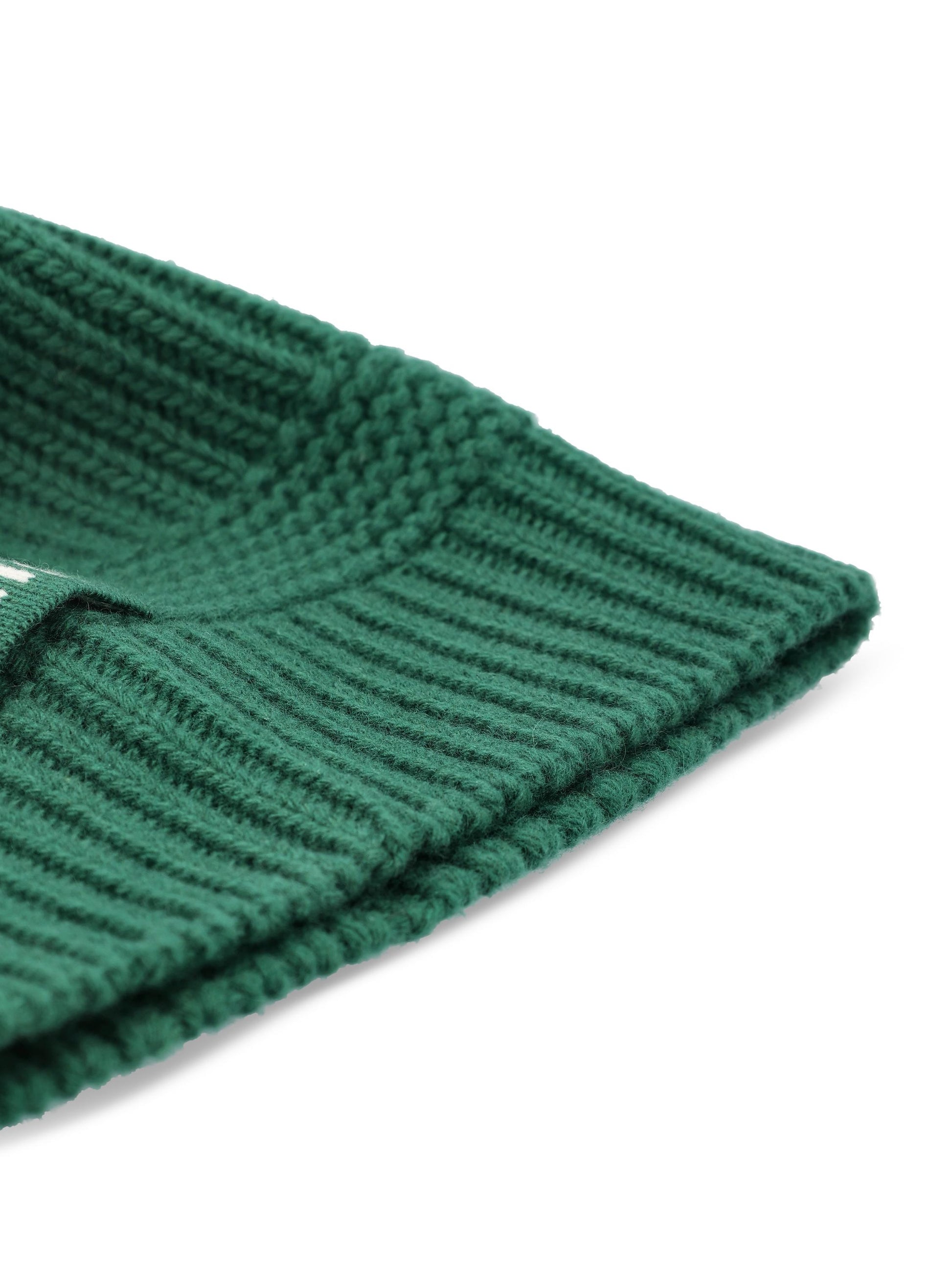 Berretto in Maglia in Cashmere e Lana Vergine 5HC311 2F8SF0L76 MIU MIU 