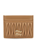 Portacarte realizzato in pelle. 5MC076 AFPPF098L MIU MIU 