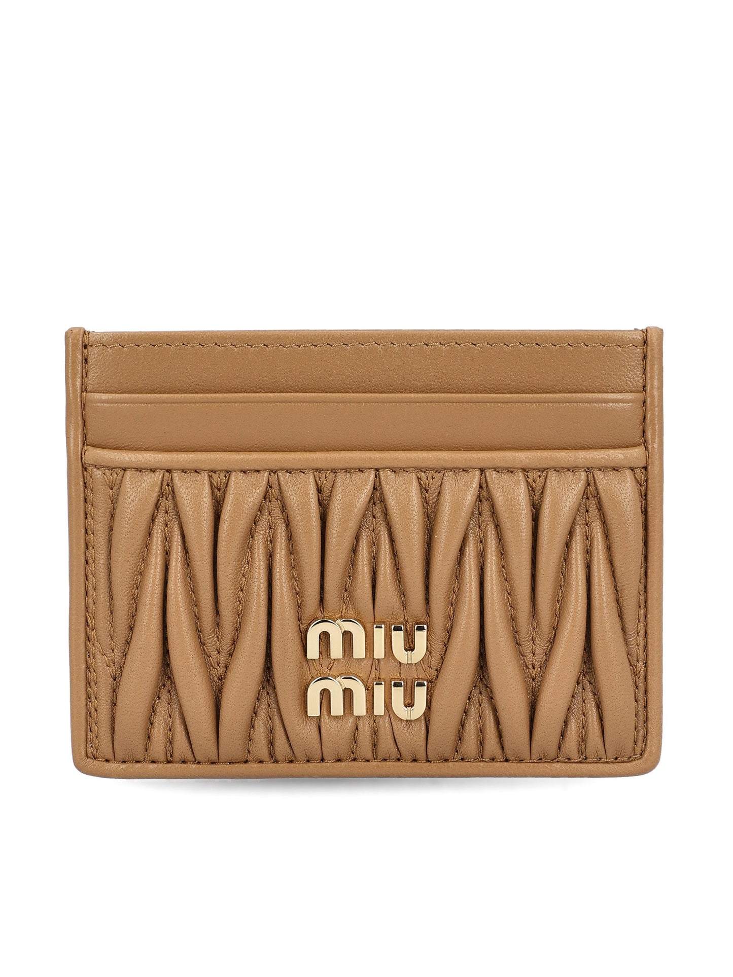 Portacarte realizzato in pelle. 5MC076 AFPPF098L MIU MIU 