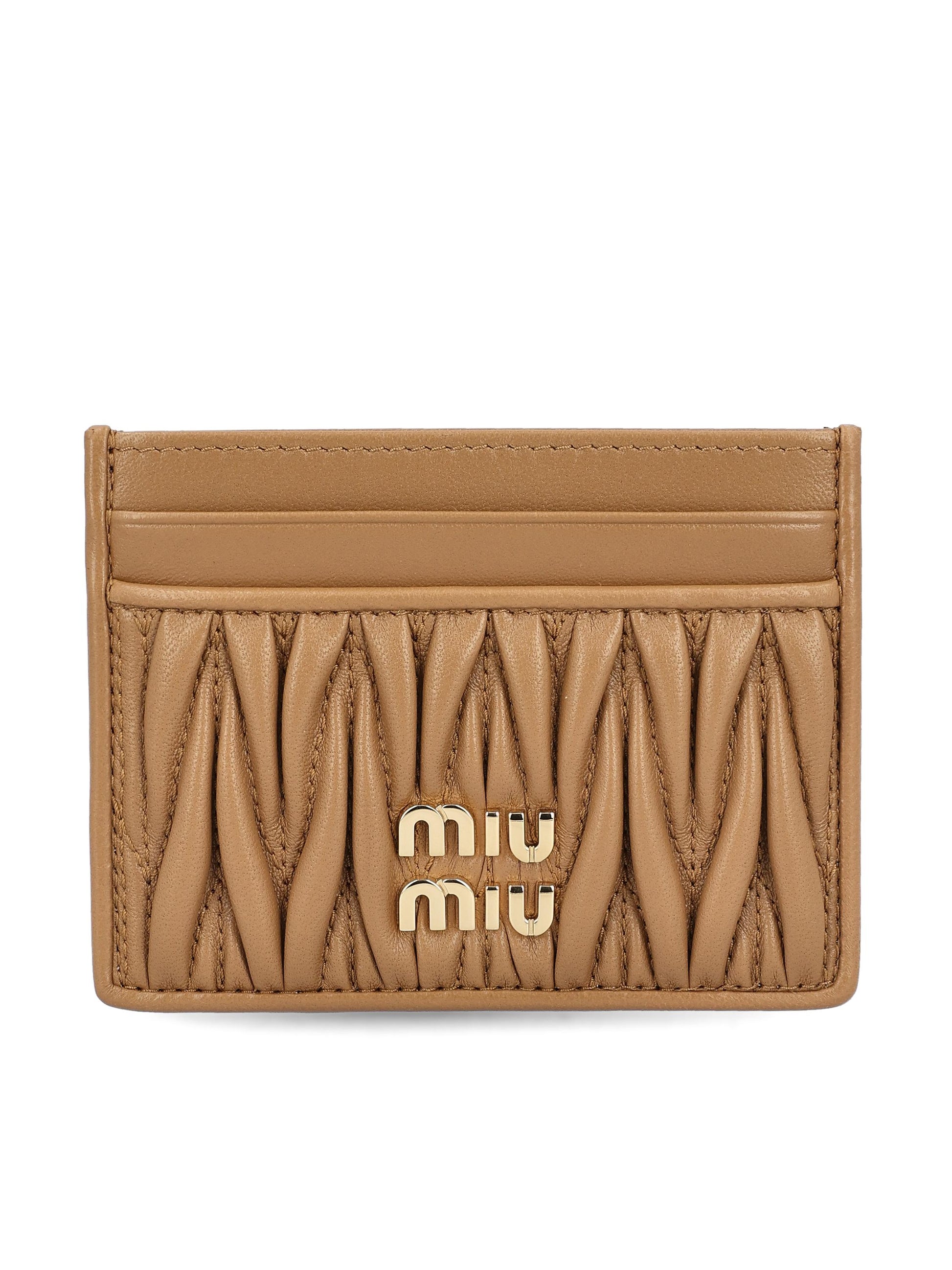 Portacarte realizzato in pelle. 5MC076 AFPPF098L MIU MIU 