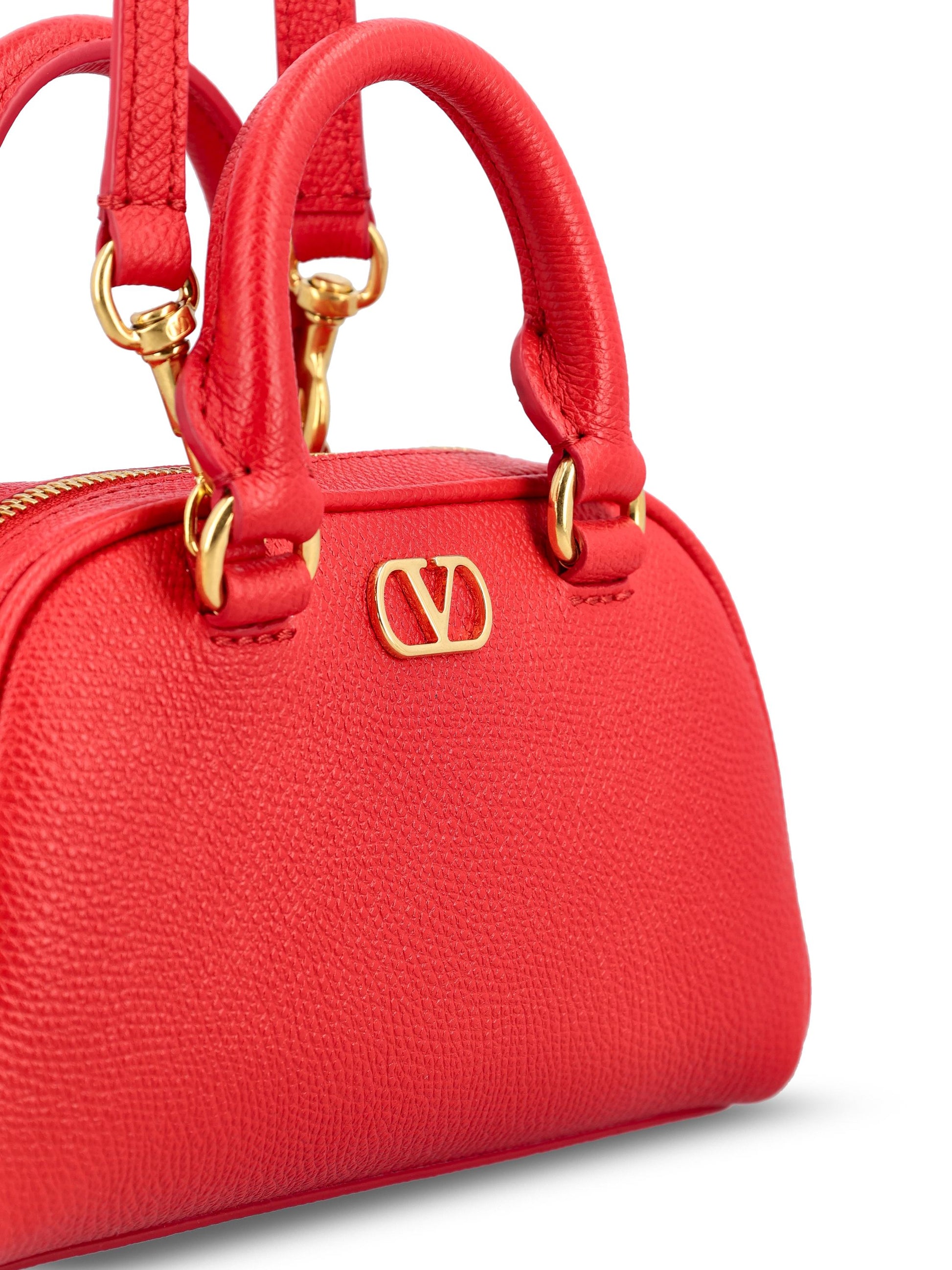 Mini bauletto realizzato in pelle. 8W2P0AX7SNP JU5 VALENTINO GARAVANI 
