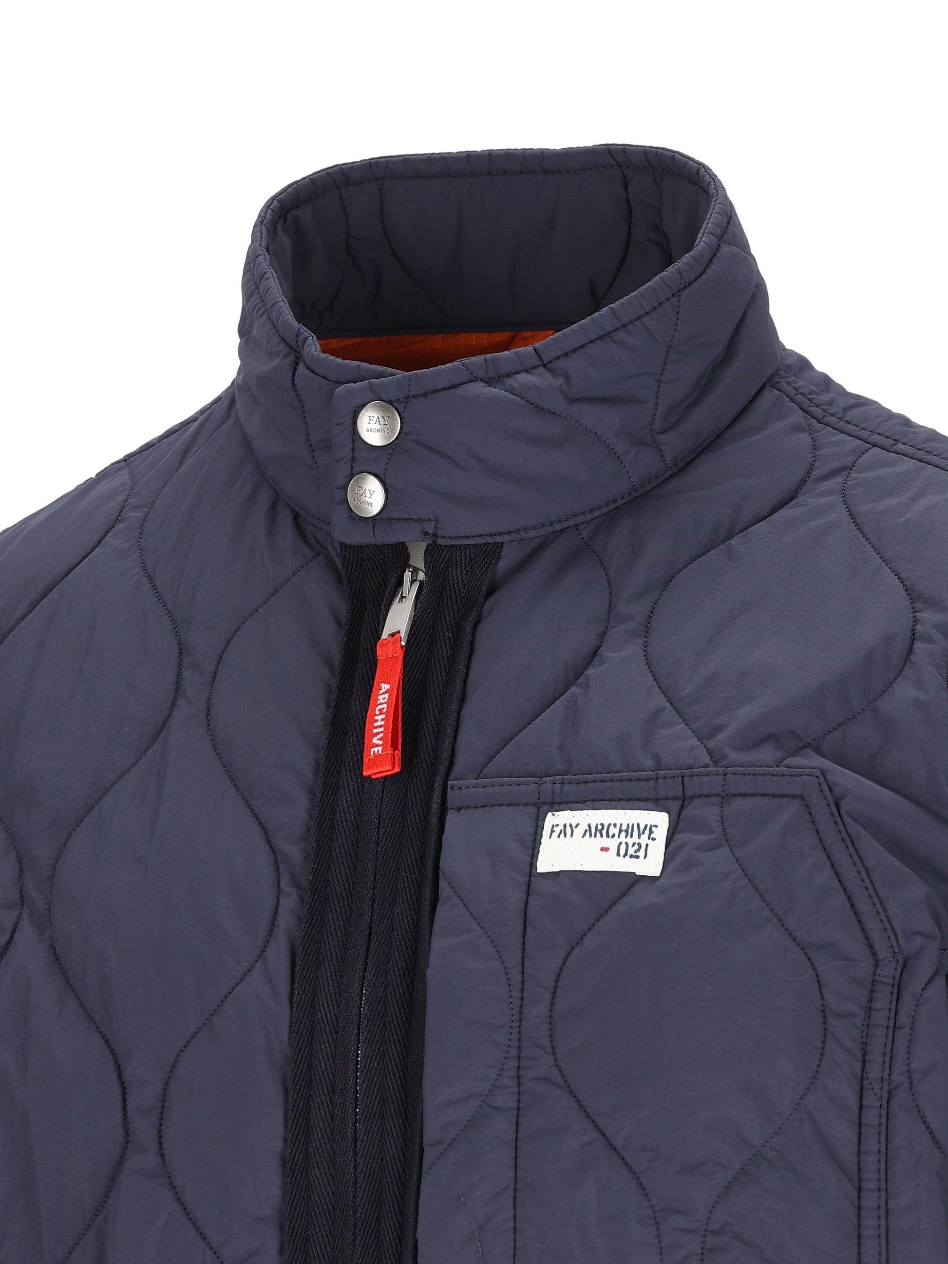 Bomber Imbottito in Popeline - Fay Archive MAM2251153LXM1 U807 FAY 