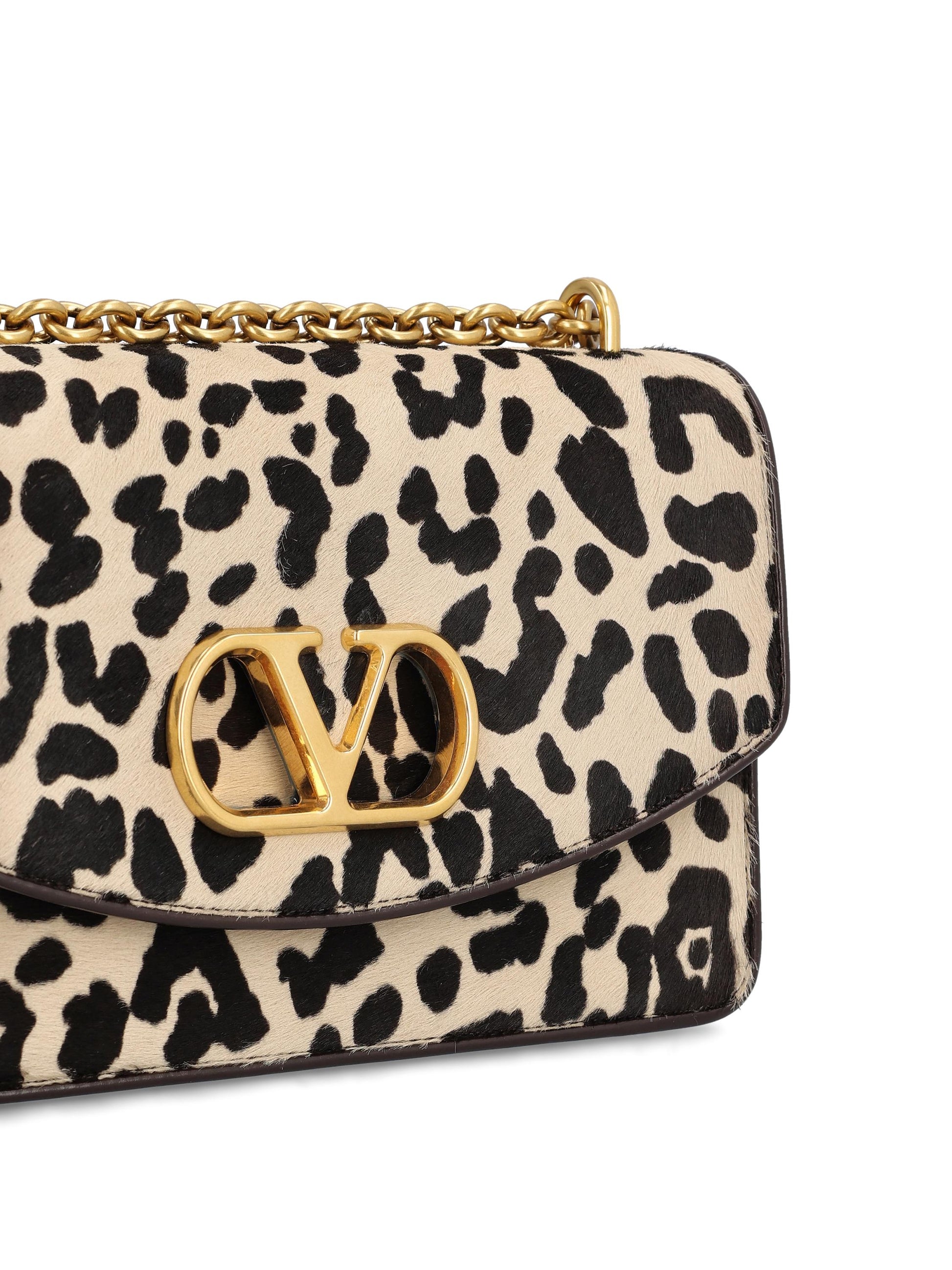 Borsa Vain in vitello effetto cavallino 7W2B0R16ELG BRC VALENTINO GARAVANI 