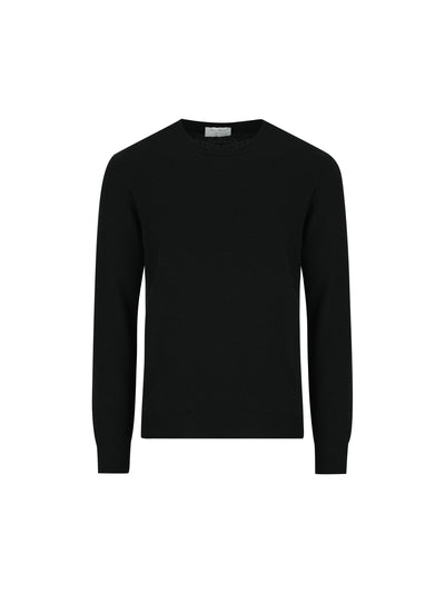 Maglia realizzata in cashmere. 34001 NERO CHEZ PAUL