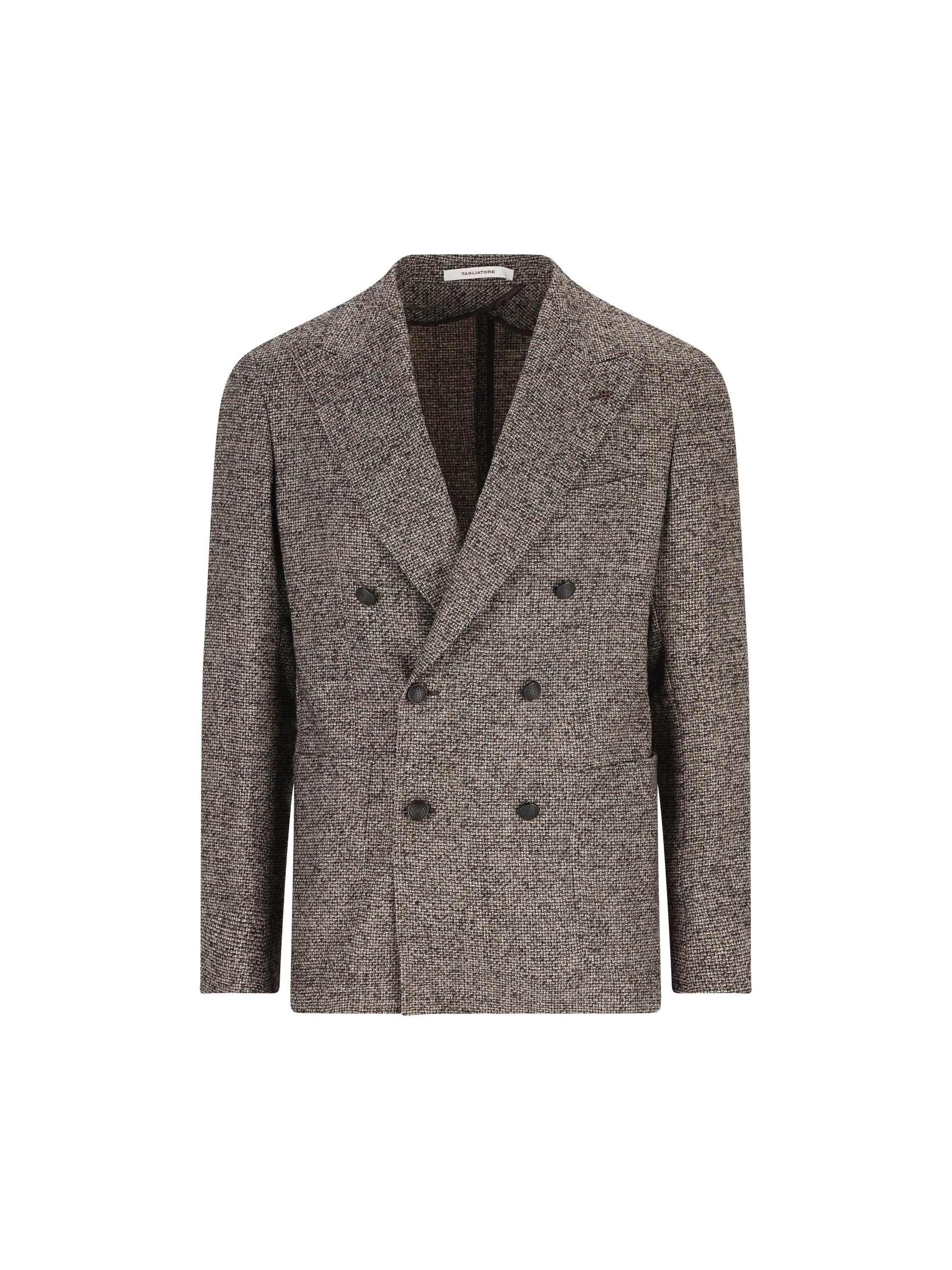 Giacca doppiopetto in lana vergine. 1SMC20K AI340323ET900480 TAGLIATORE 