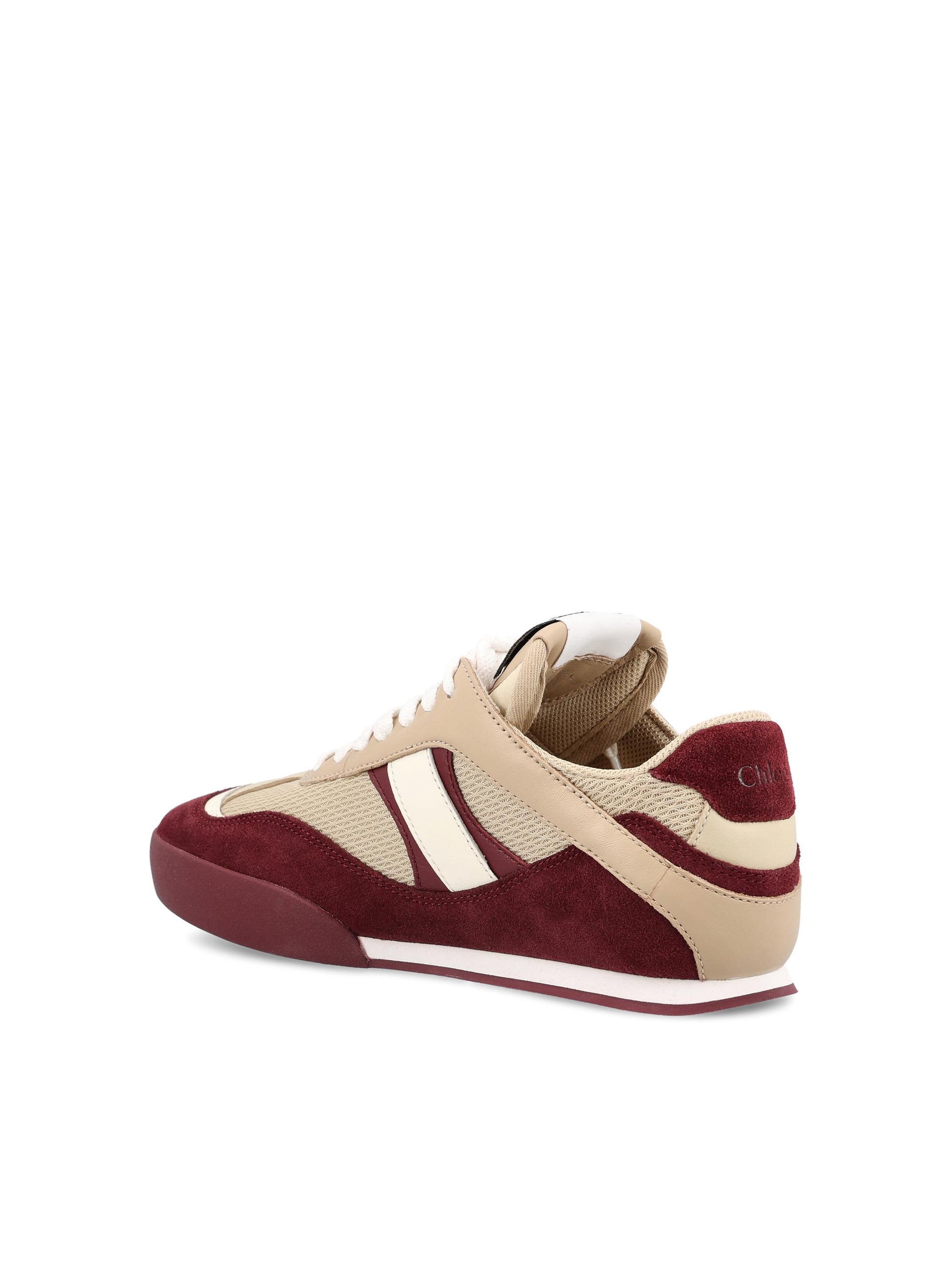 Sneakers realizzate in pelle e poliestere. CH25W07IVD 95U CHLOE' 