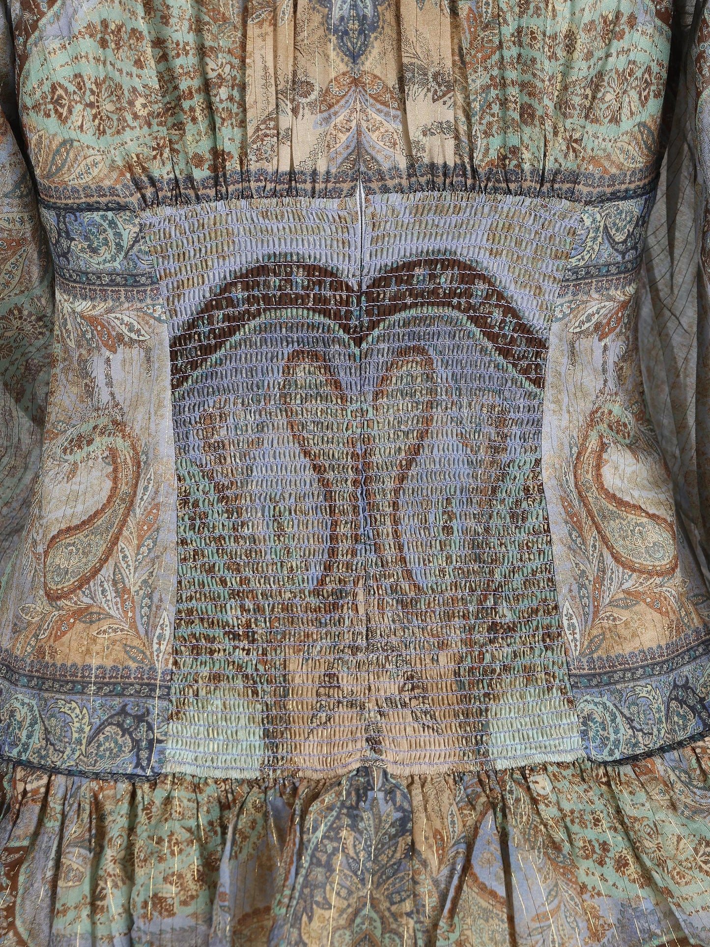 Abito realizzato in cotone misto seta. 5515DRS262 TPBL ZIMMERMANN 